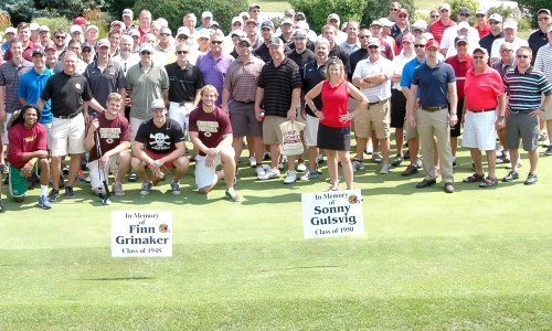 Cobbers Host 12th Annual Football Golf Tournament