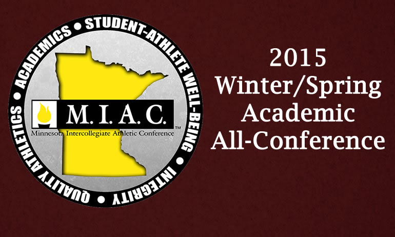 55 Cobbers Earn Academic All-Conference Honors