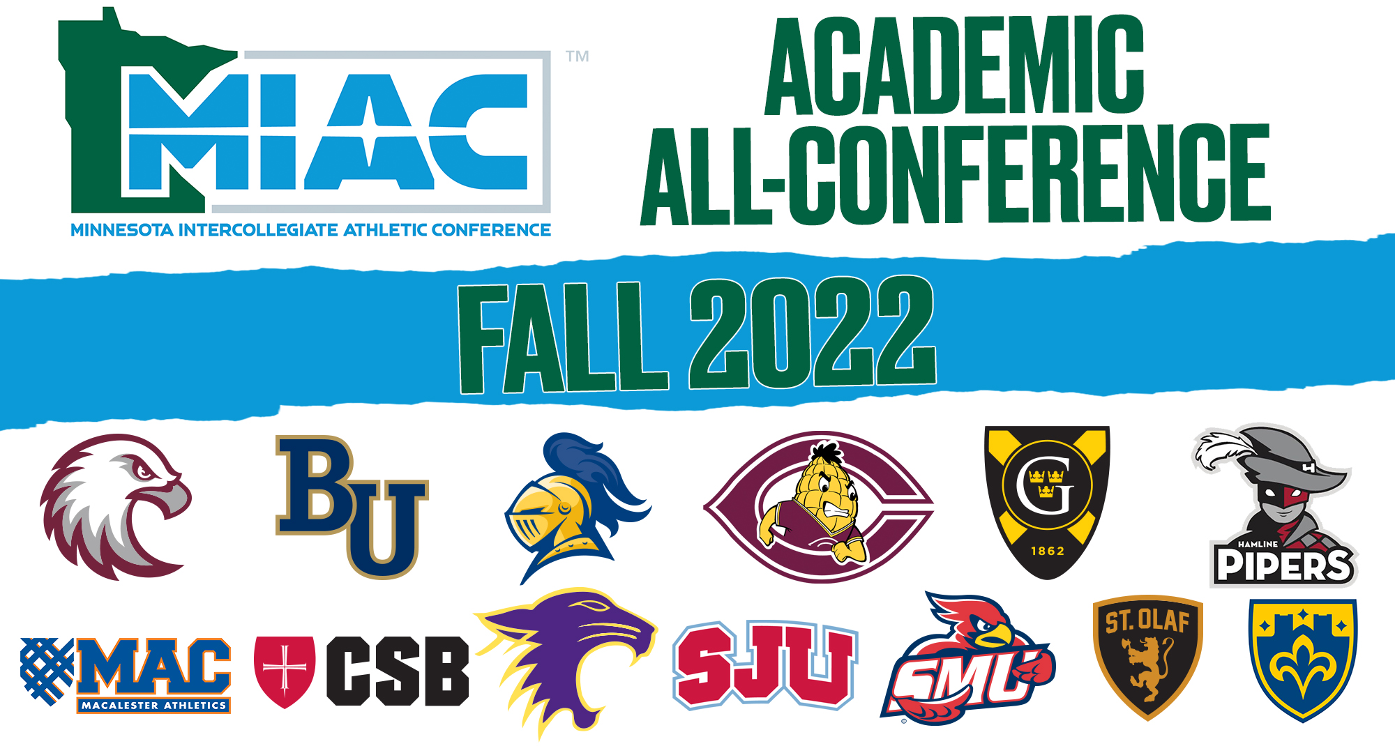 Concordia had a record-setting 51 fall student-athletes earn MIAC Academic All-Conference honors.