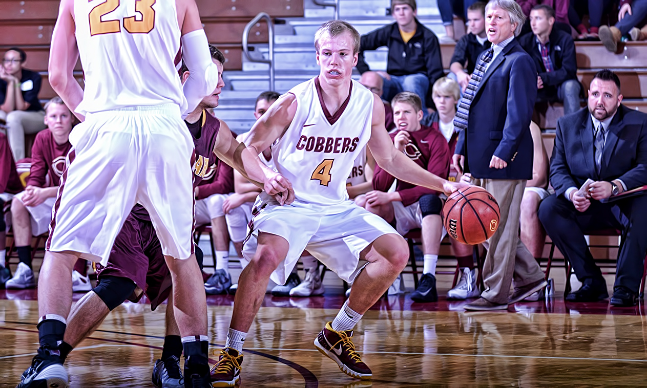 Senior Tom Fraase had a career-high 24 points to lead Concordia in their season-opening win over Minn.-Morris.