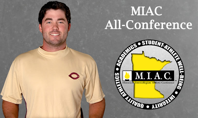 Papachek Finishes Career With  All-MIAC Honors