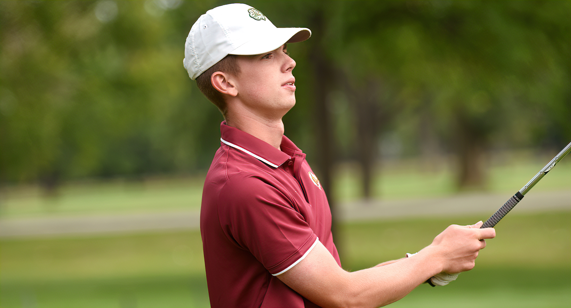 Sam Henke shot a team-low 77 at the SJU Winter Classic which included four birdies and an even-par 36 on the Back 9.