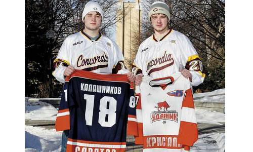 Russian Brothers Travel Across Globe For Hockey
