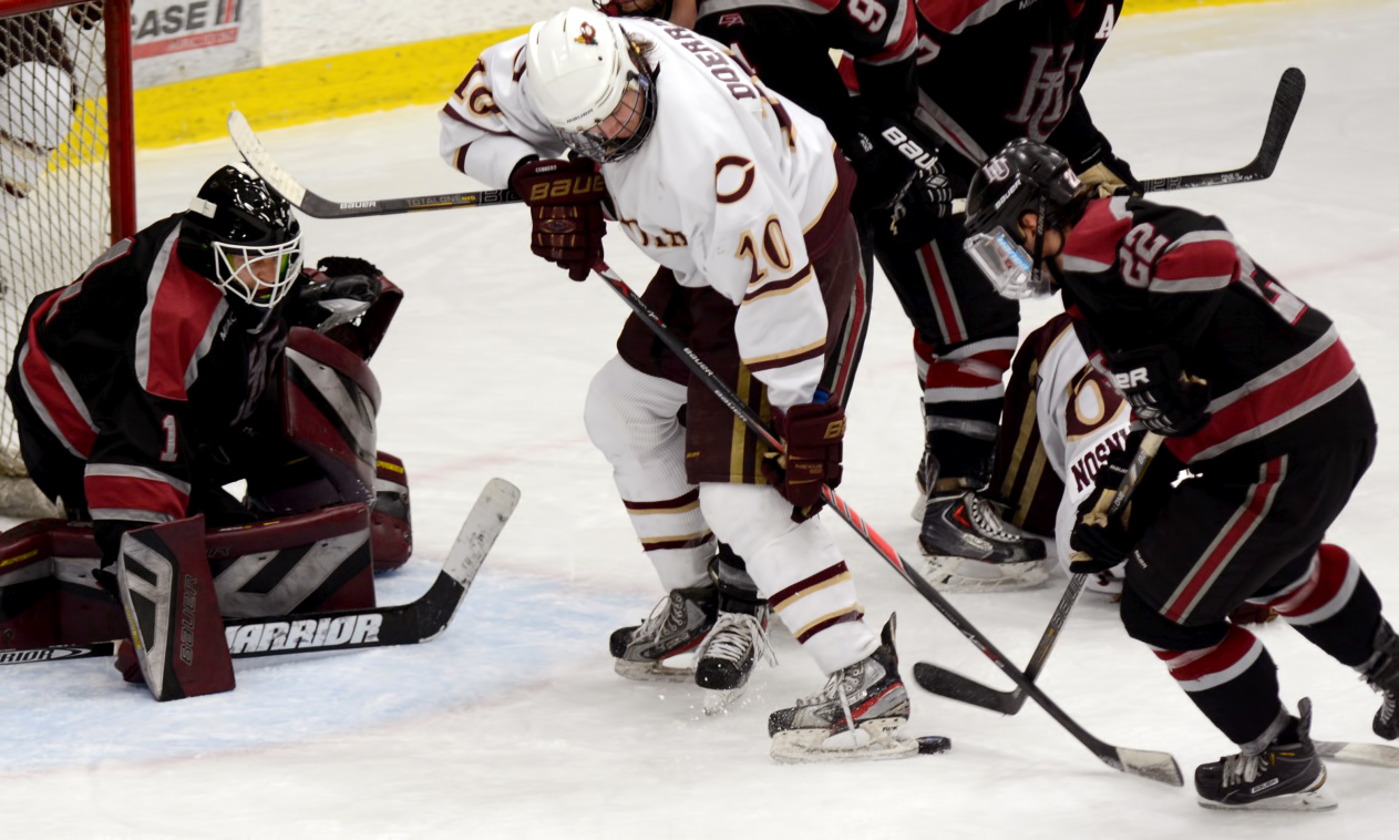 Sophomore Zach Doerring had a goal and an assist in Concordia's 6-4 series-opening loss at Hamline.