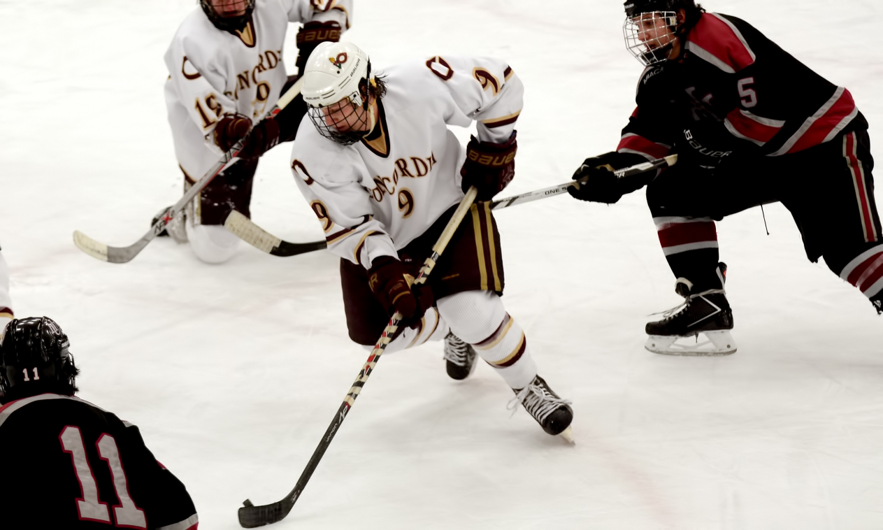 Jon Grebosky scored a pair of shorthanded goals in Concordia's 7-3 win over Hamline.