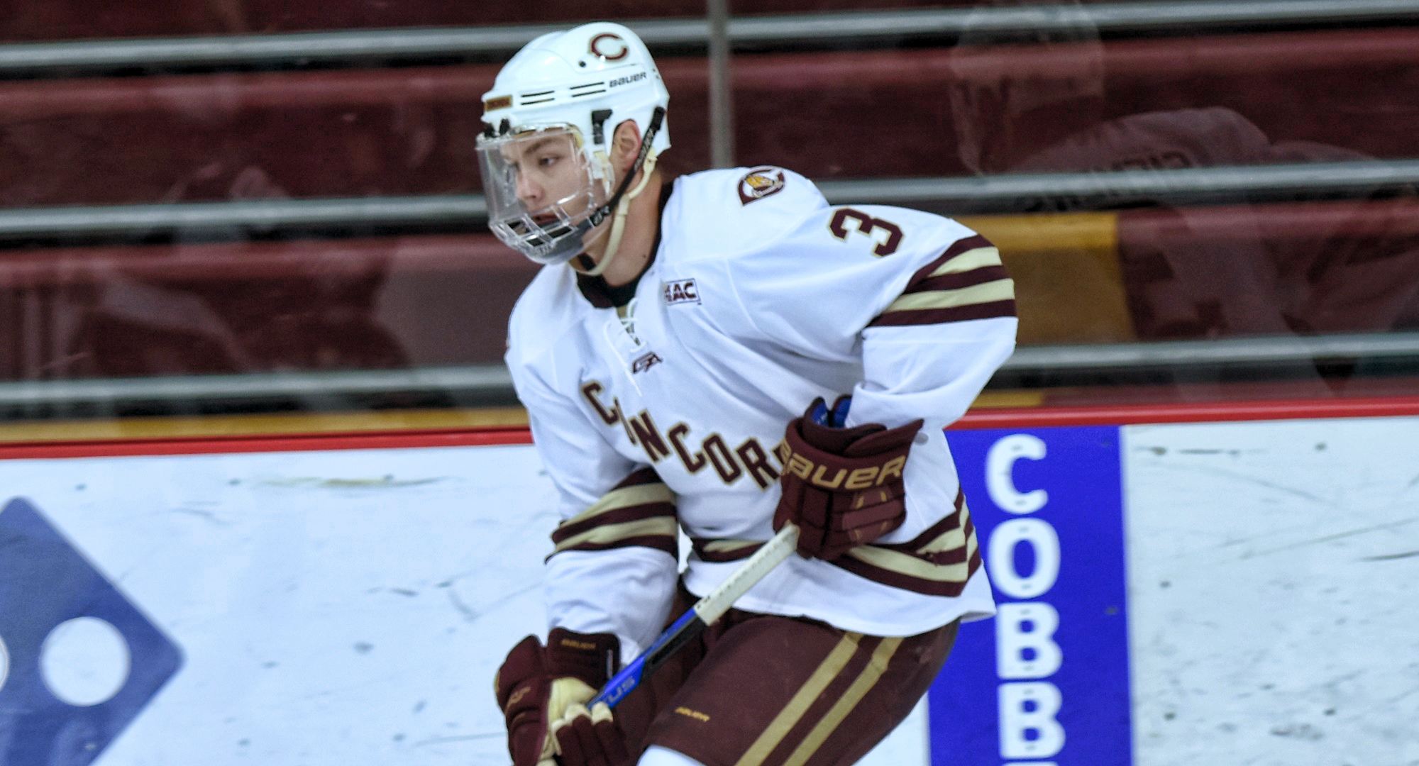 Kyle Siemers scored the only goal of the game in the Cobbers' 1-1 OT tie at Wis.-River Falls in the series finale.