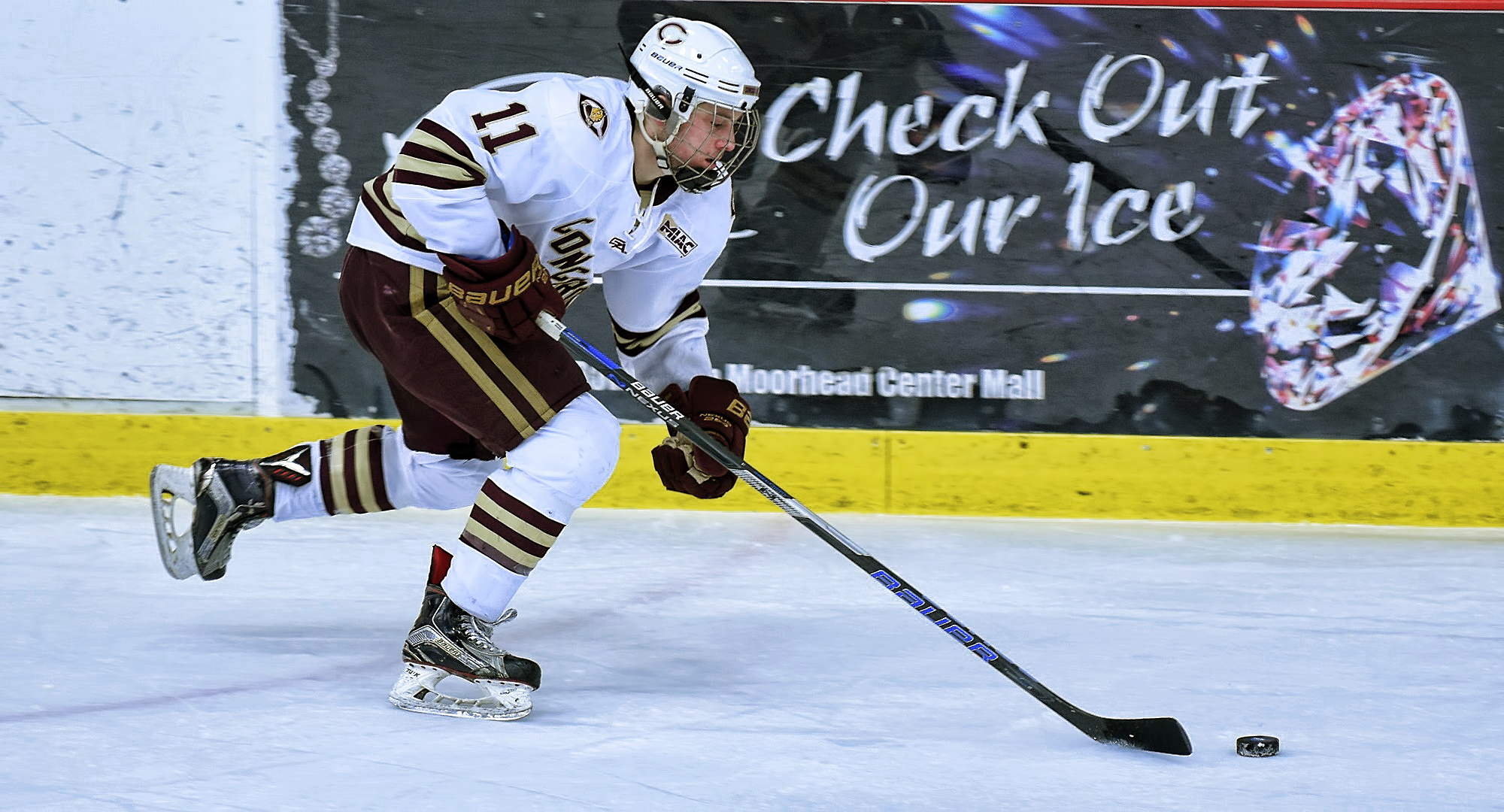 Freshman Jacen Bracko scored a pair of goals in the Cobbers' series finale at St. Thomas.