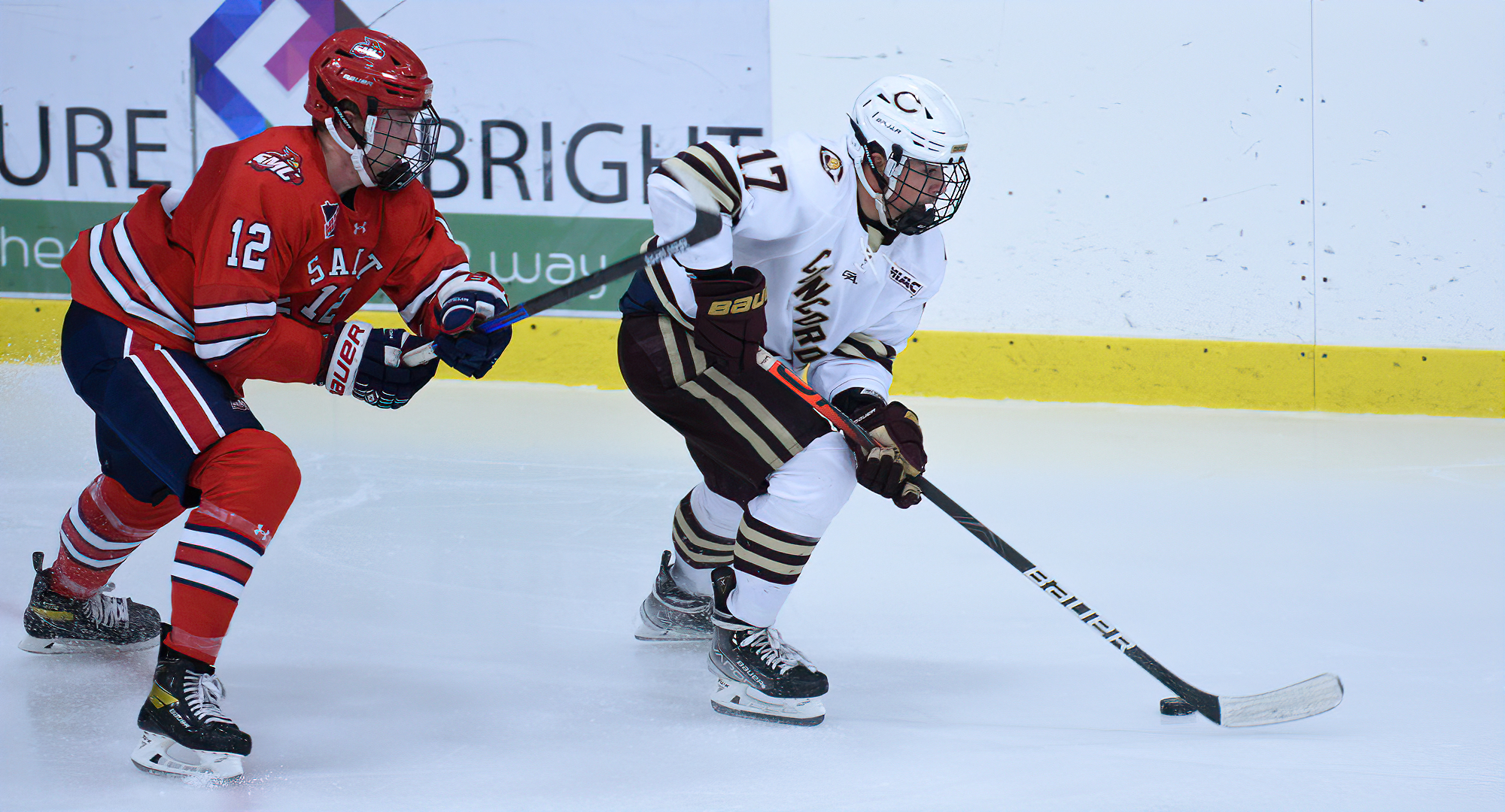 Sophomore Mason Plante had two goals and an assist in the Cobbers' 7-1 win in the series opener at St. Mary's.