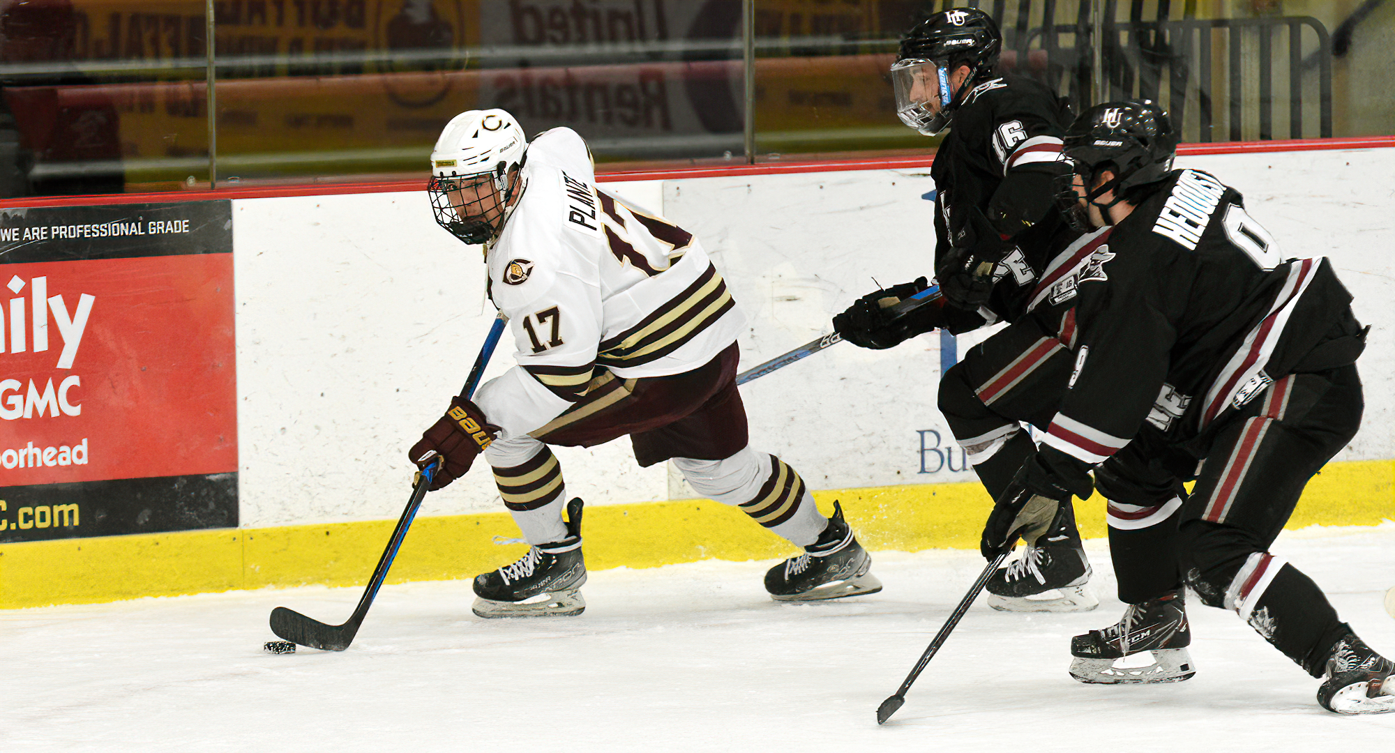 Mason Plante scored two goals, added an assist and recorded four shots on goal in the Cobbers' 6-1 win at Hamline.