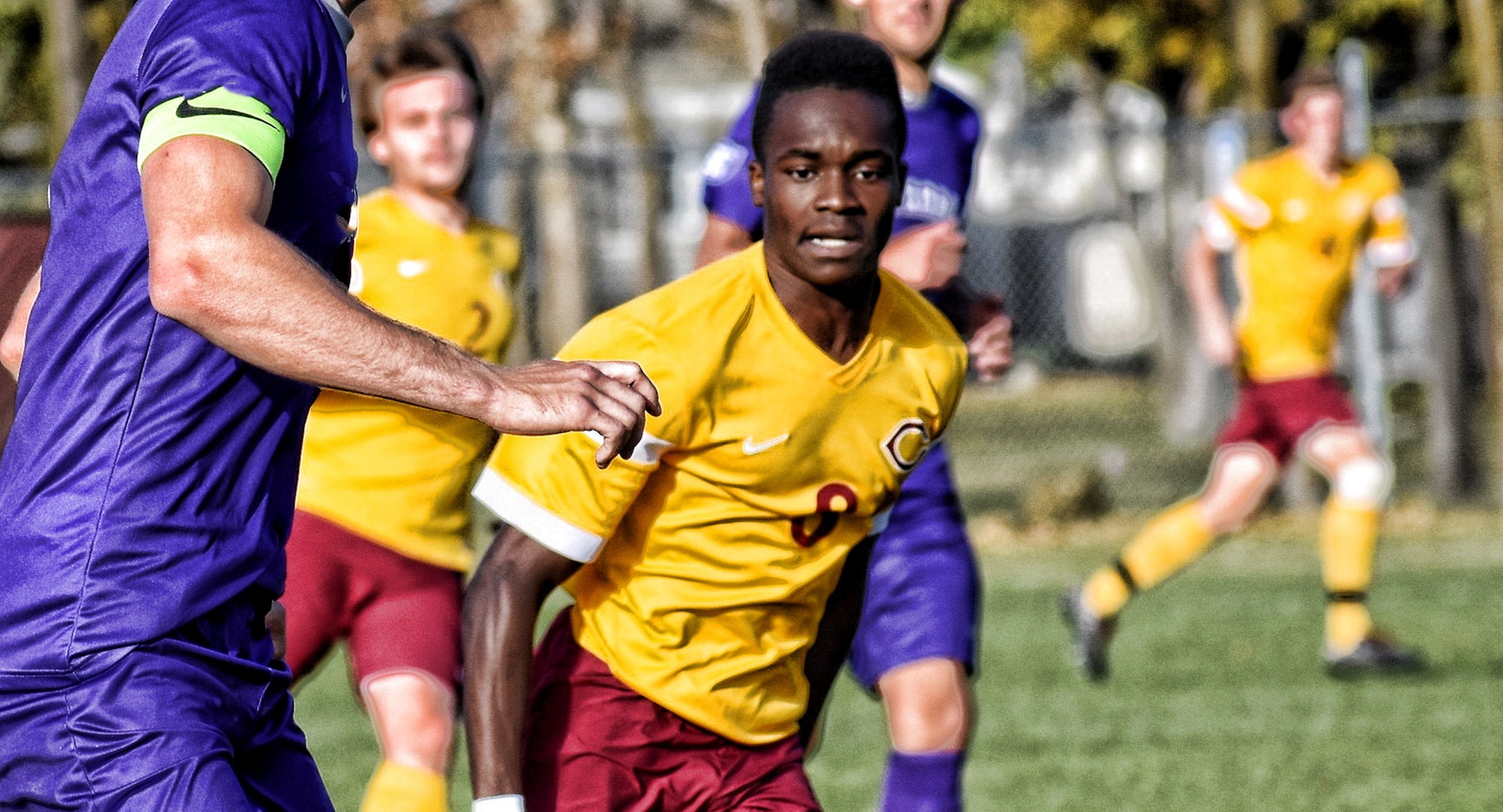 Aronah Mukhtar scored a pair of goals in the Cobbers' 4-1 win at Minn.-Morris.
