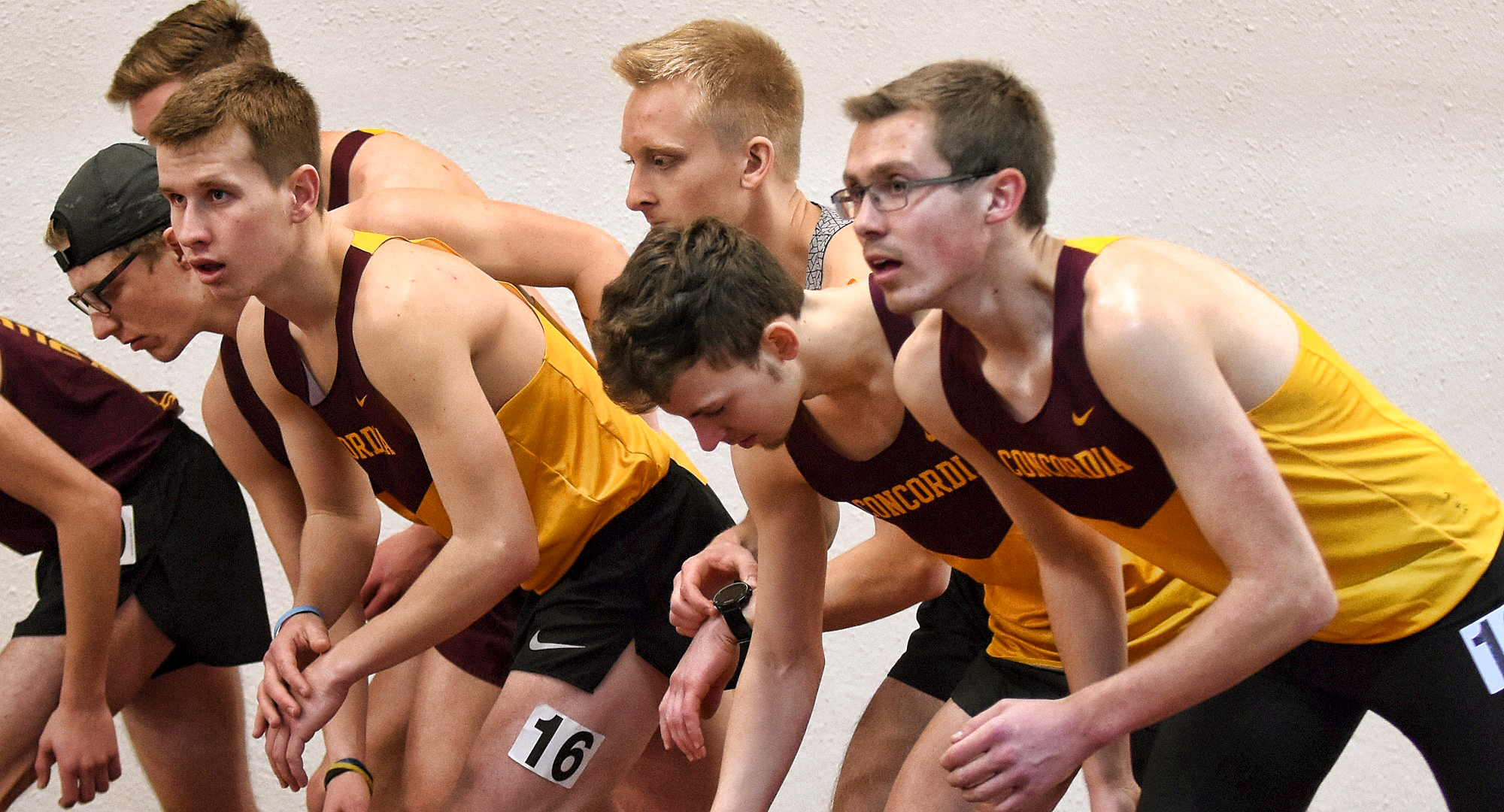 The Cobber track and field team finished in third place at the St. John's Invite.