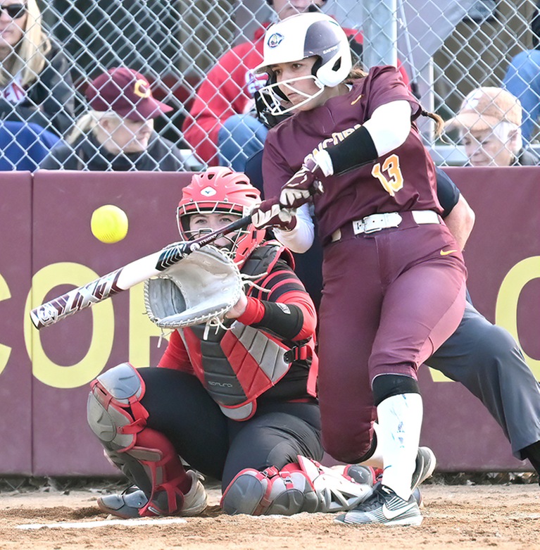 Thumbnail photo for the Cobber Softball vs. St. Benedict - Apr. 9, 2024 gallery