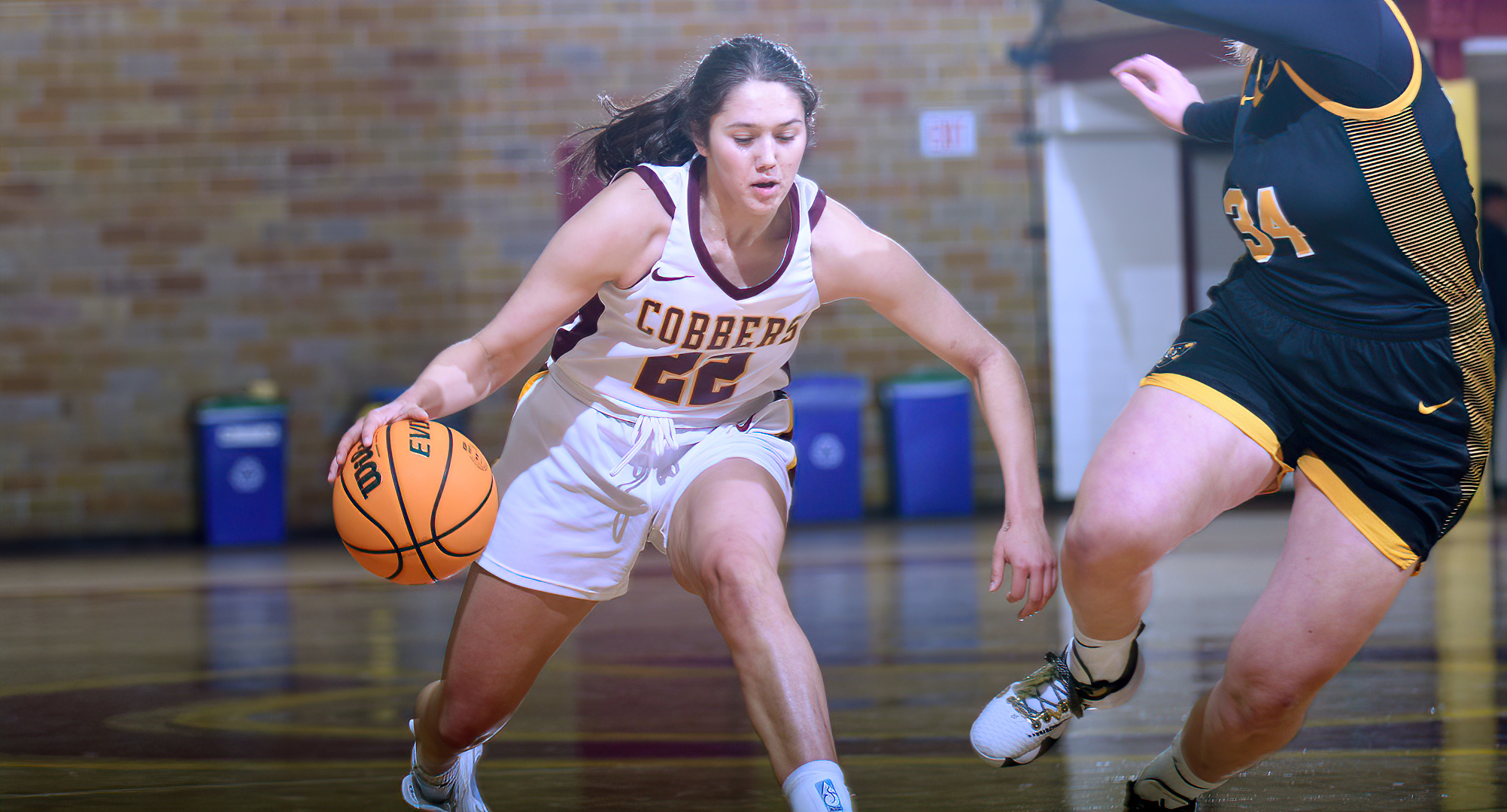 Sophomore Makayla Anderson had career-high totals in points and rebounds, and helped the Cobbers beat No.6-ranked Amherst in Las Vegas.