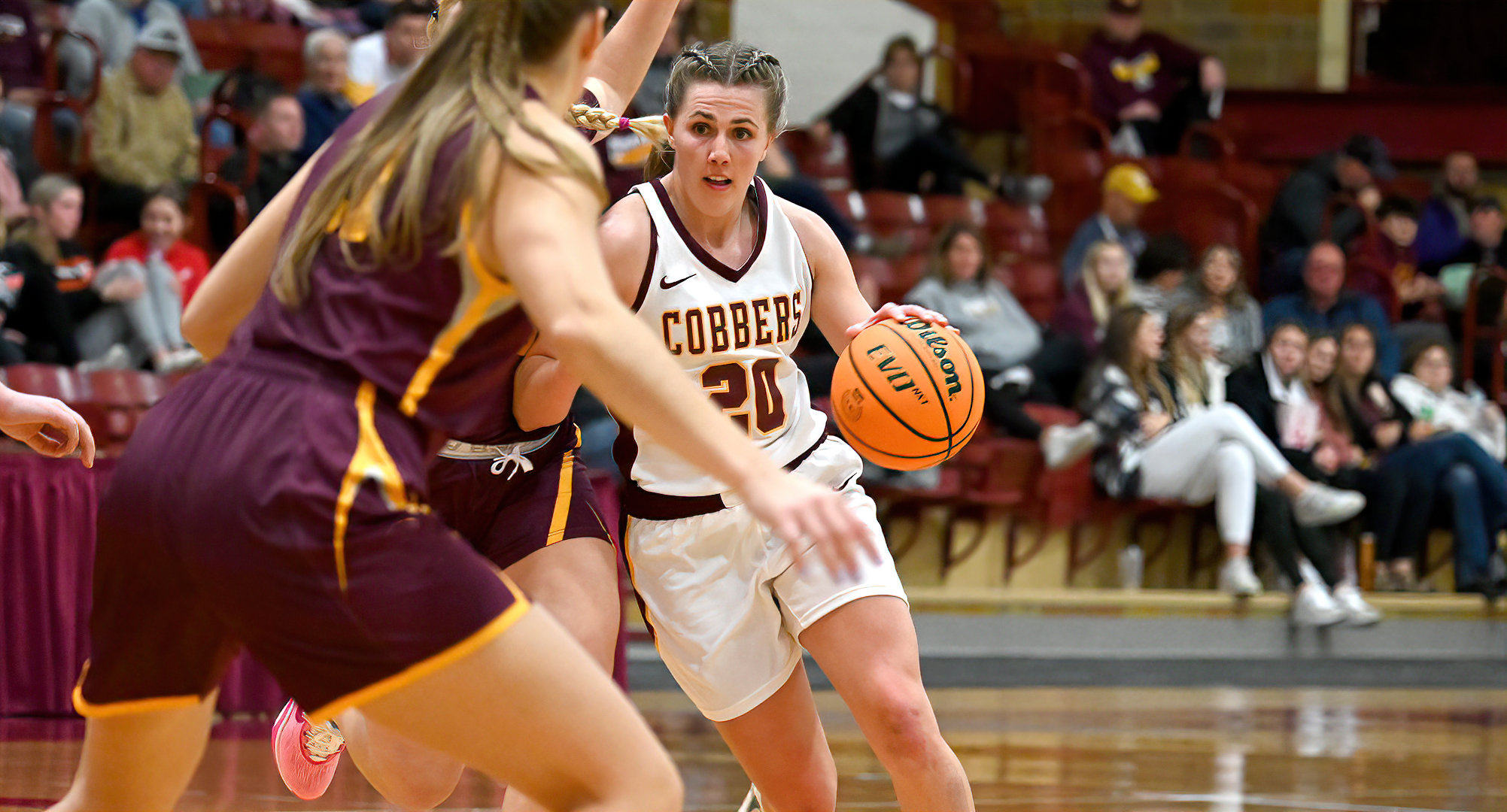 Emily Beseman was 7-for-8 from the free throw line and had 13 points to go with four assists in the Cobbers' game with #9 Wis.-Whitewater.