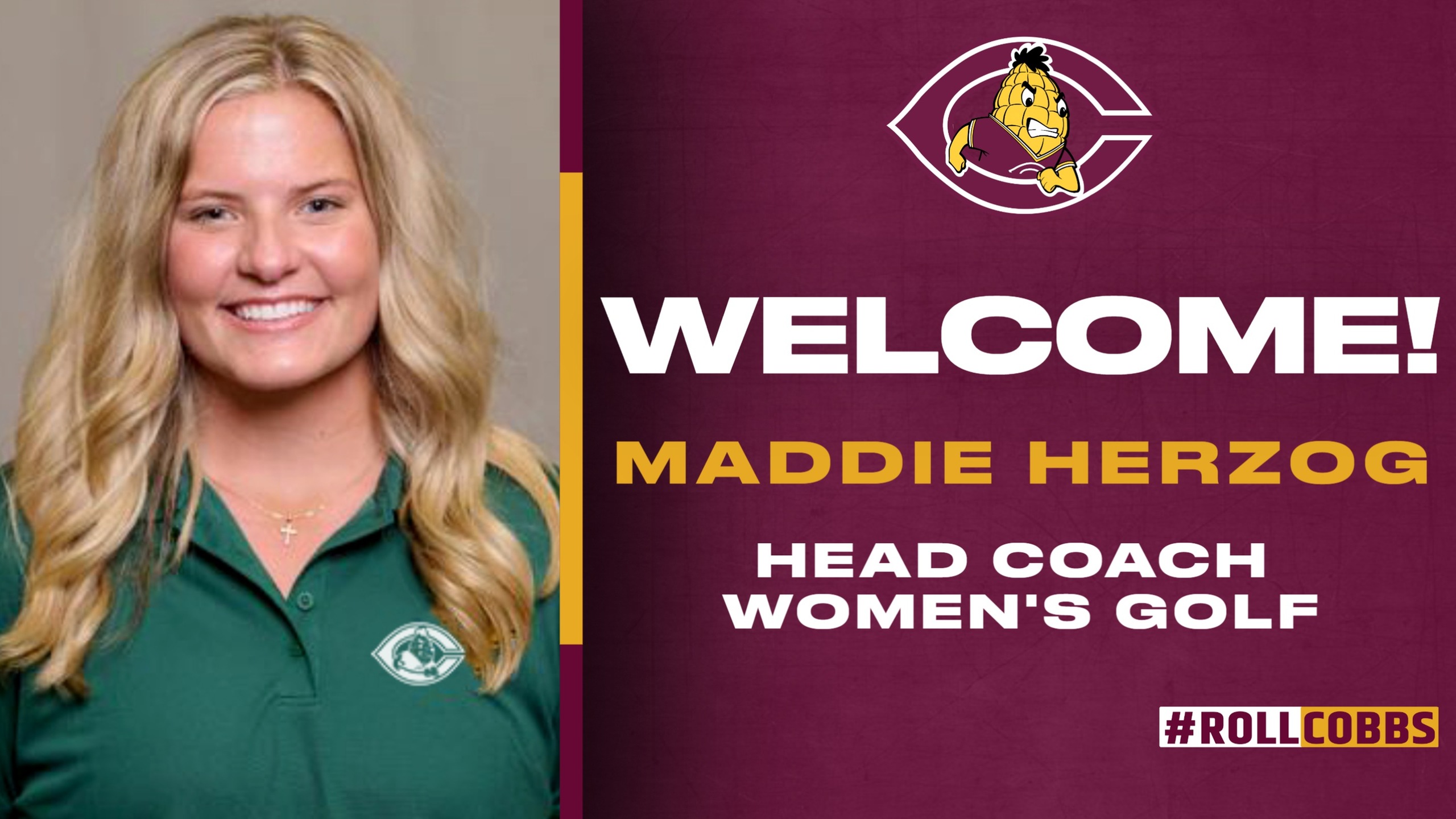 Maddie Herzog has been hired as the new head coach for the Cobber women's golf program. She played for NDSU for five seasons.