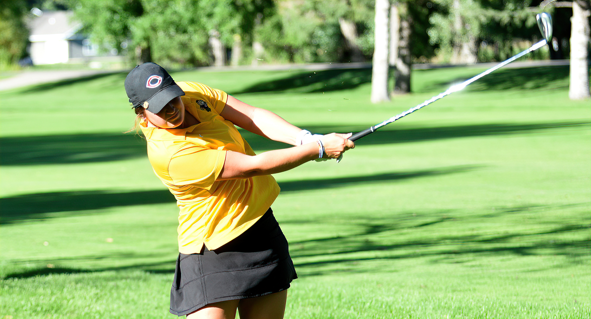 Junior Lillie Kirchner was the team’s No.2 finisher at the Bemidji St. Invite. She opened with a 94 and then bettered that by two shots with a 92.