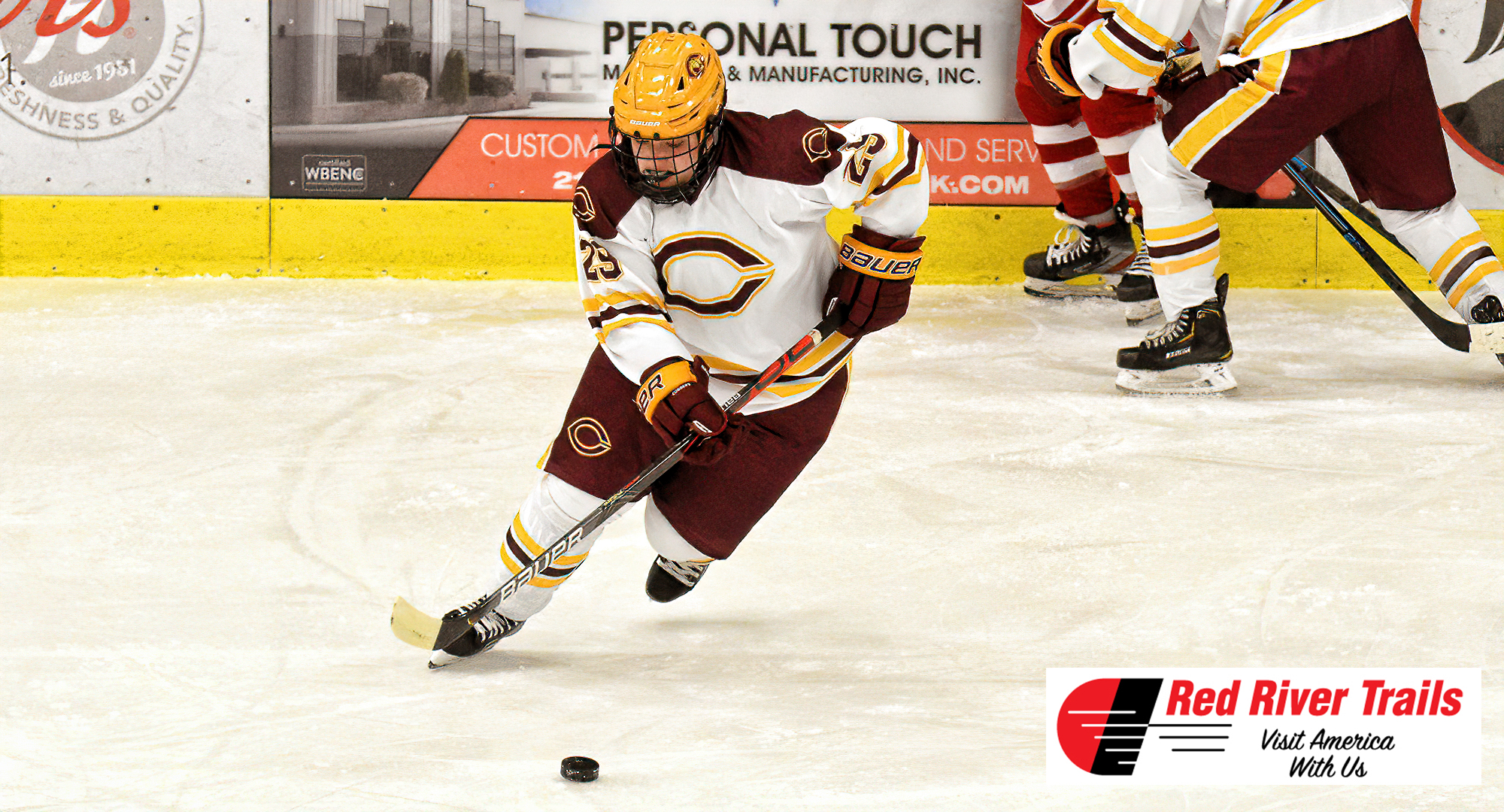 Freshman Jerica Friese scored her first collegiate goal in the Cobbers' 4-3 loss at St. Thomas. Friese scored the opening goal of the game for CC.