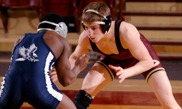 Junior Gabe Foltz earned a 9-4 win at 133 and was part of the first three-match win streak for the Cobbers at Dickinson State.
