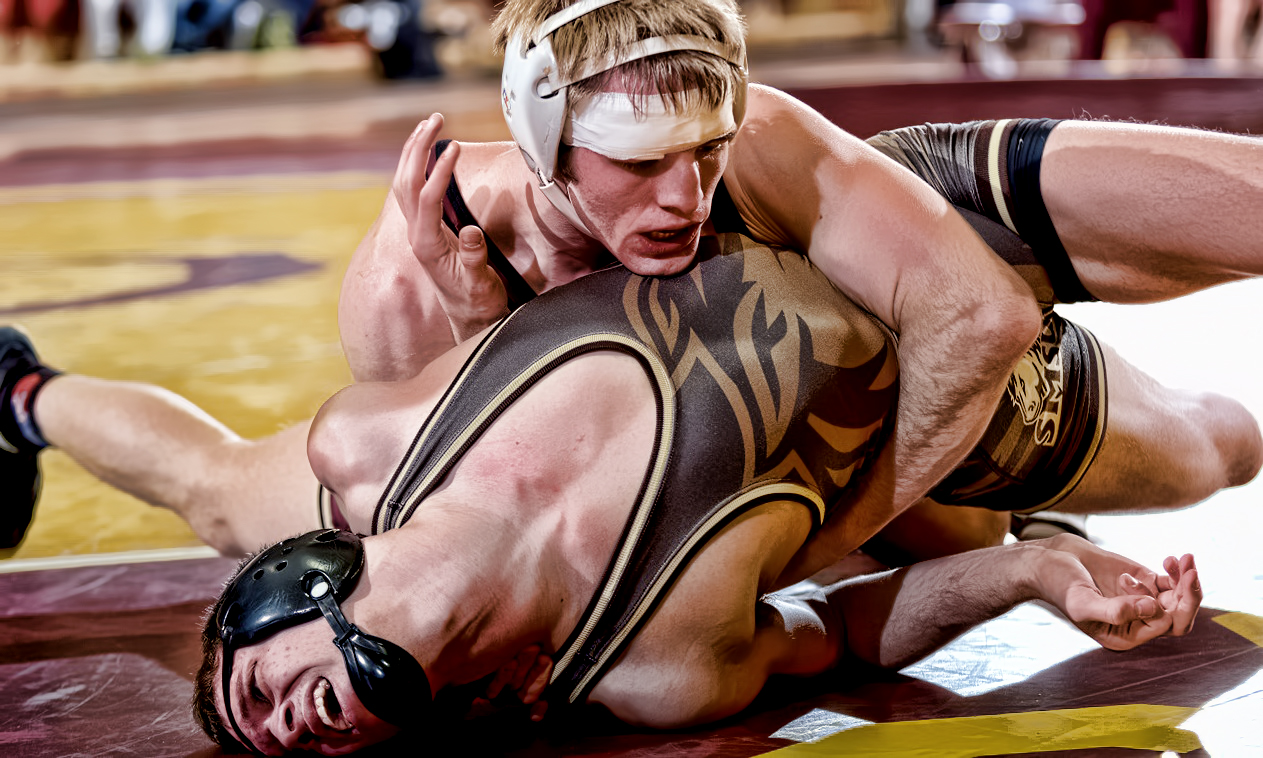 Senior Ben Cousins is one of four returning wrestlers who participated in the NCAA National Meet last spring.