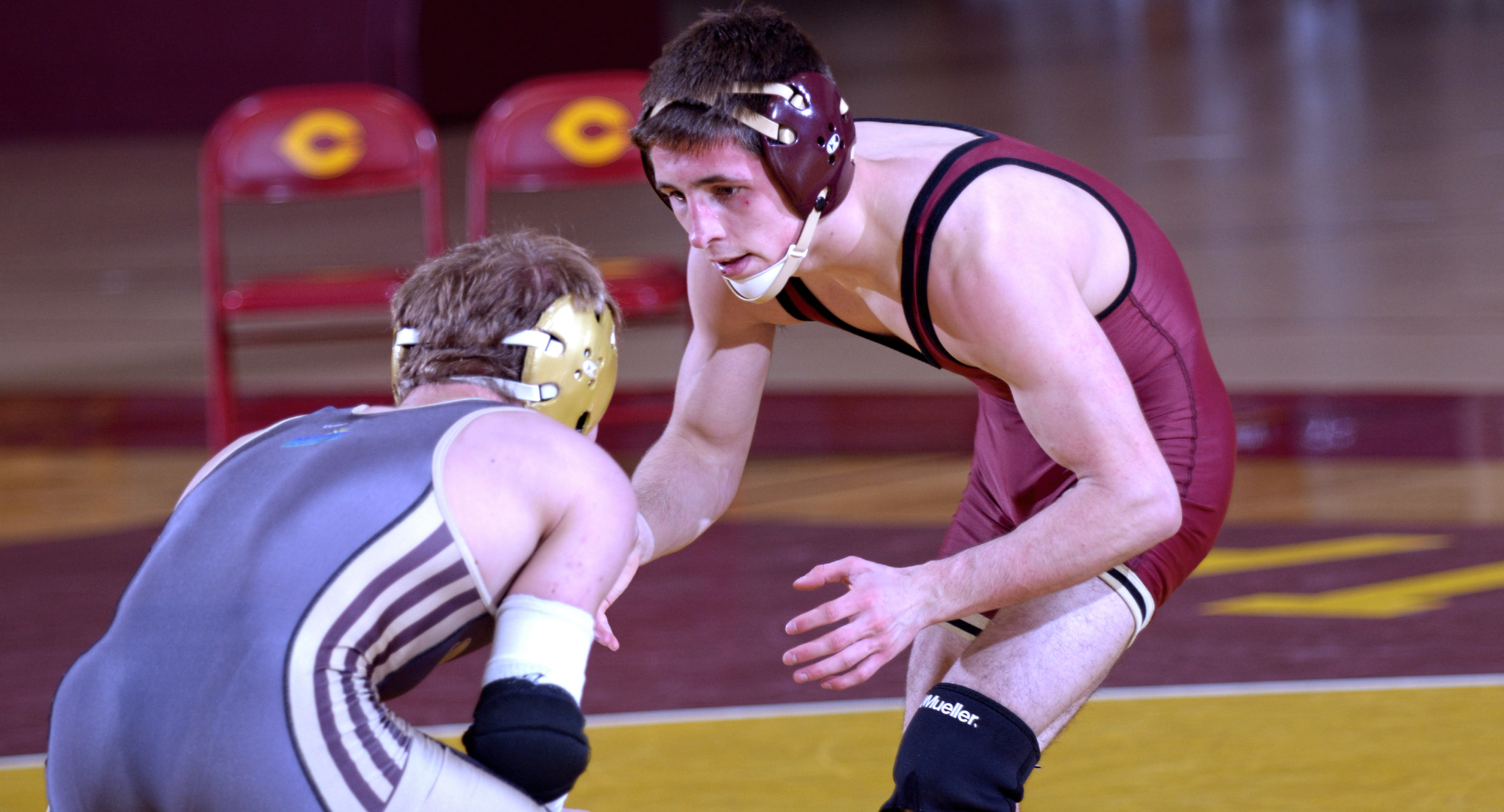 Senior Aaron Dick was the spark plug for the Cobbers' 22-18 win at MSU Moorhead as he recorded a pin fall at the 1:33 mark of the very first match of the night.