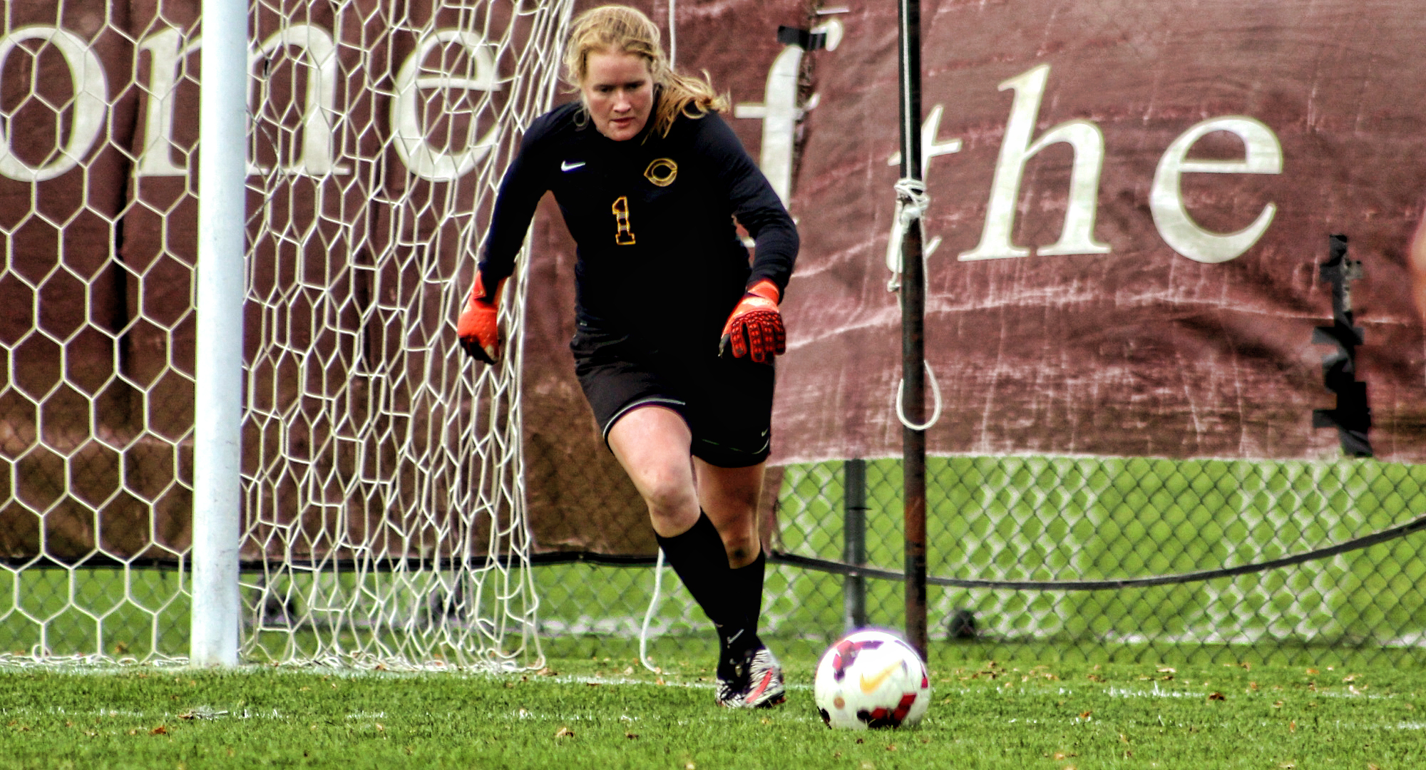 Junior goalie Maddy Reed made four saves in the Cobbers' 0-0 double overtime tie with Alma.