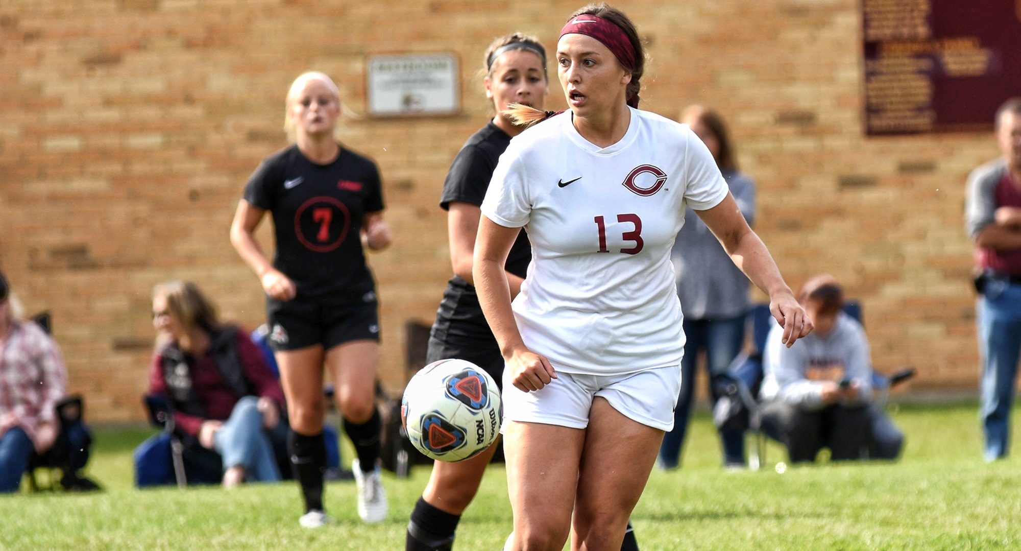 Kalli Baarstad scored her team-leading fifth goal of the year and helped the Cobbers gain a 1-1 2OT tie at Macalester.