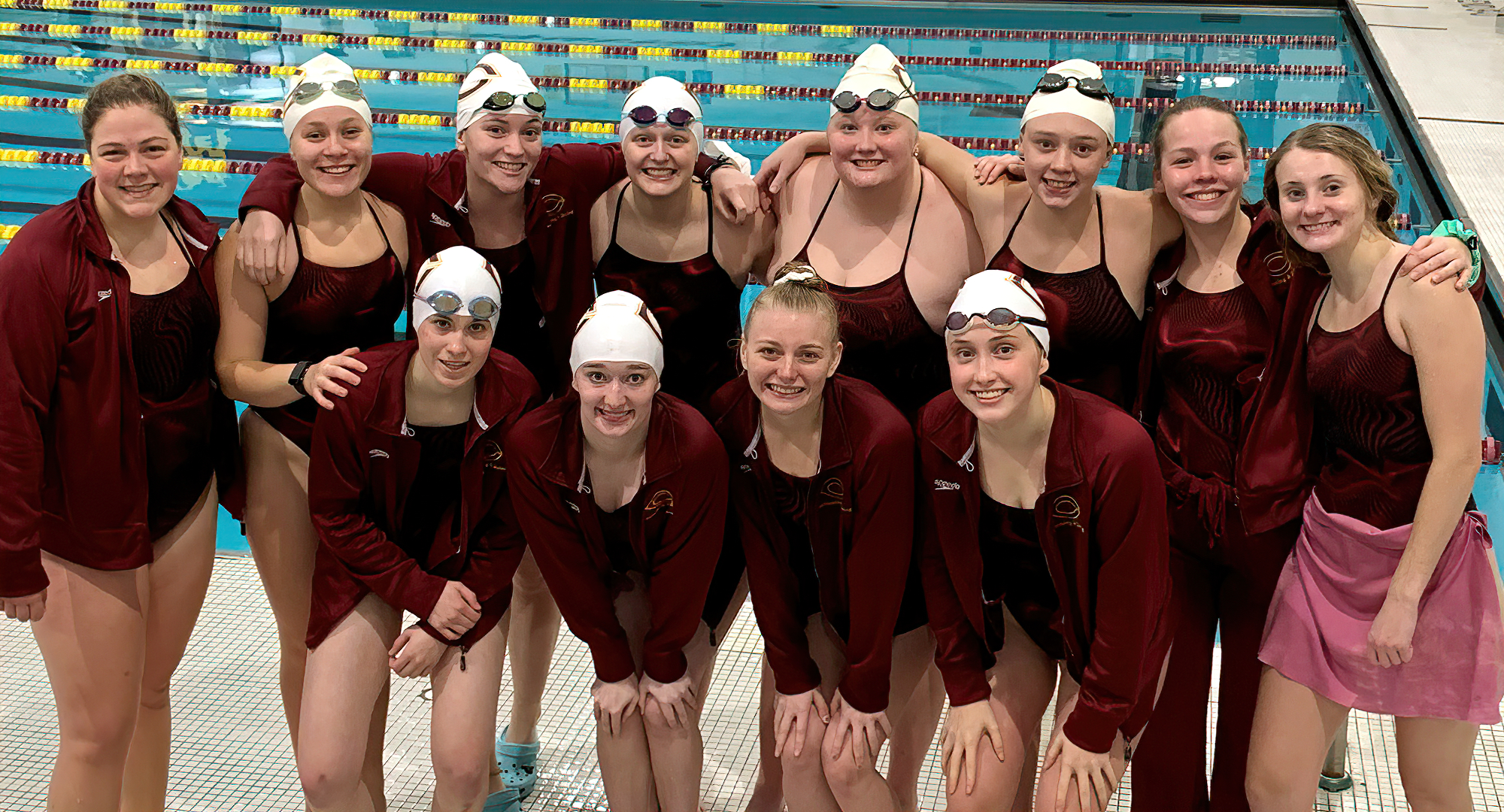 Concordia started their 2022 season by posting several solid times in a double dual meet against UM-Morris and Southwest MN State.