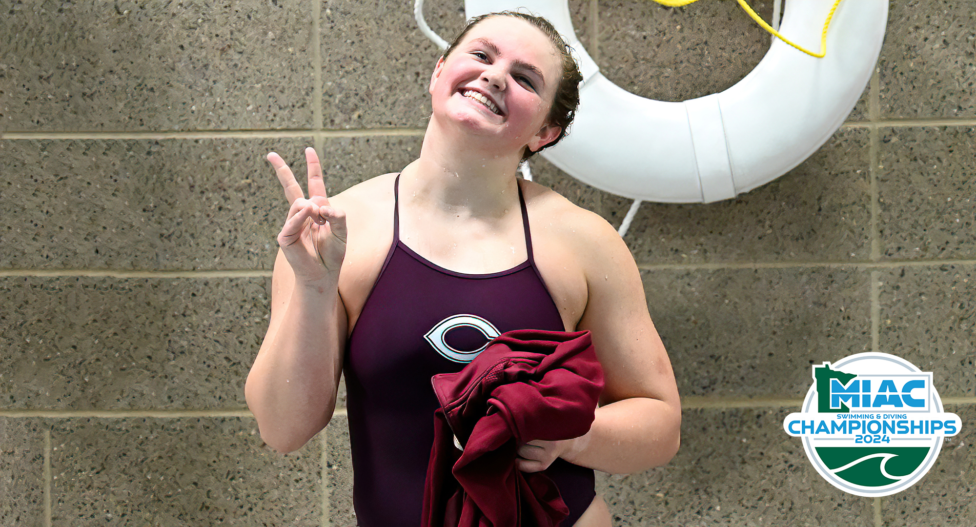 Callie Metsala broke the school record in the 100-yard butterfly and became the first CC athlete to qualify for an "A" final since 2019.