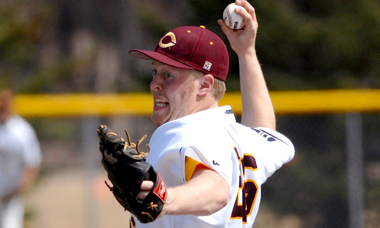 Junior Kyle Connelly allowed just one hit and struck out five in a 5-0 shutout win over Nebraska Wesleyan.