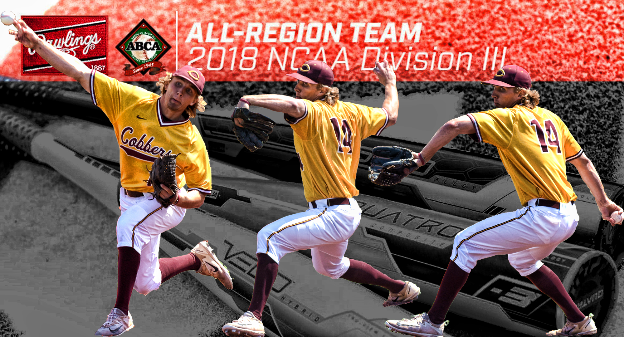 Sophomore Austin Ver Steeg became the 51st player in Cobber history to earn ABCA All-Region honors.