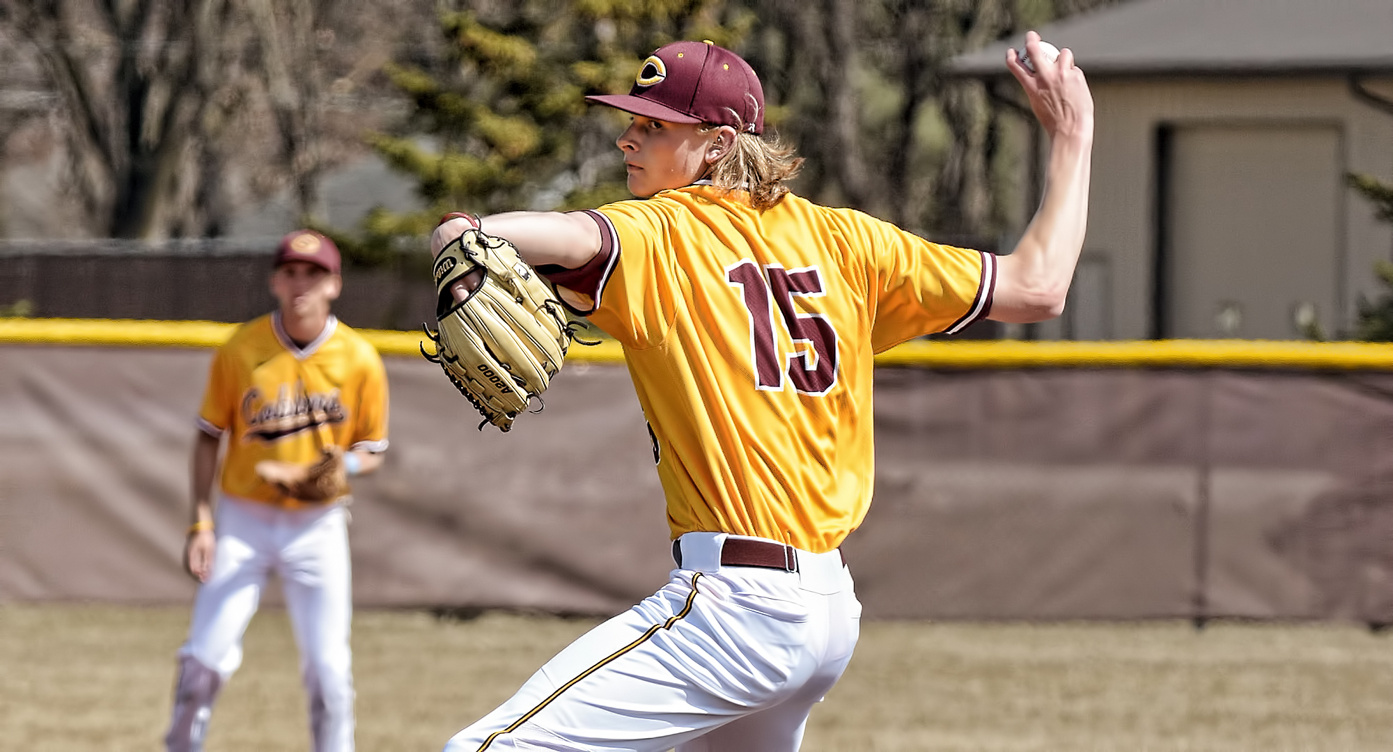 Junior pitcher Ty Syverson pitched 6.0 scoreless innings and recorded his second win in Florida as the Cobbers beat Beloit 4-0 in the second game to earn a split in the DH.
