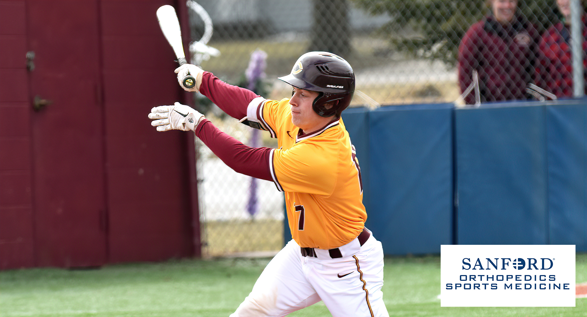 Junior Andy Gravdahl had a pair of triples in the Cobbers' 5-4 walk-off win over Wis.-Superior in Game 2 of the DH. He went 3-for-5 with three extra-base hits to lead the CC offense in the sweep.