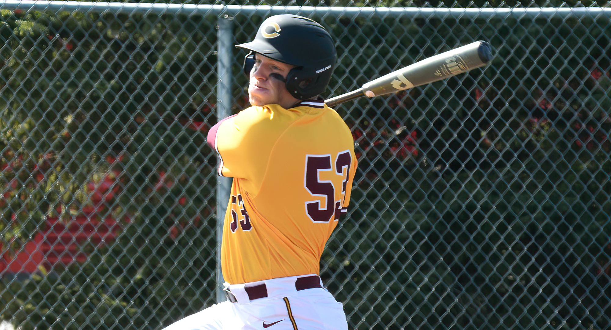Isaac Henkemeyer-Howe was one of two Cobber players to have a hit in both games in the split with Loras. He also had an RBI in the Game 2 win.