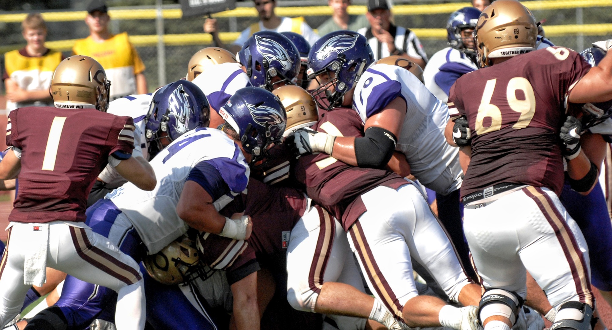 The Cobber defense only allowed 83 yards and eight first downs in the second half at #12 Wis.-Whitewater.