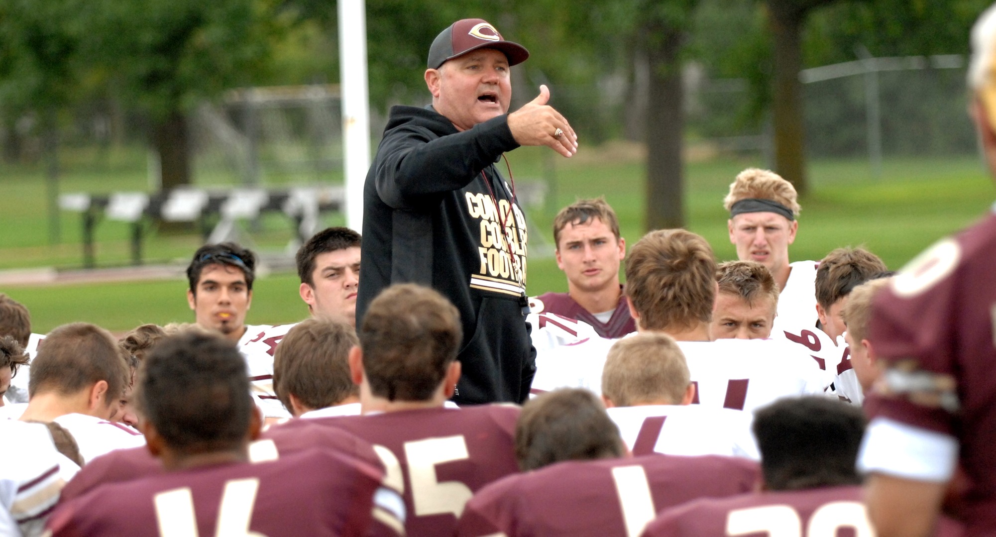 Concordia head coach Terry Horan has come up with a new way to host recruiting days for the Cobbers.