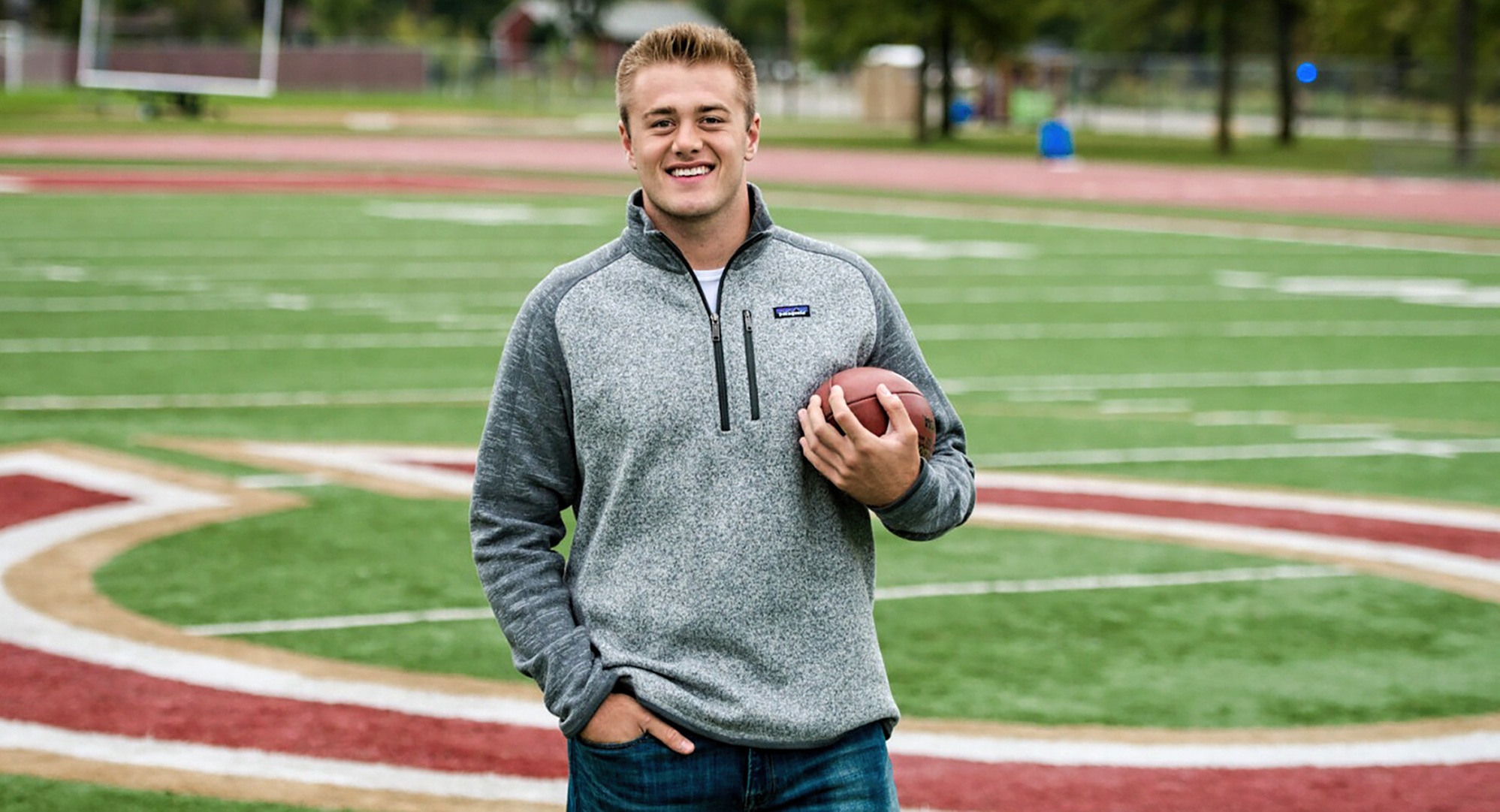 After a standout career as quarterback for the Cobber football team, Blake Kragnes is using his leadership skills as an healthcare administrator during a pandemic.