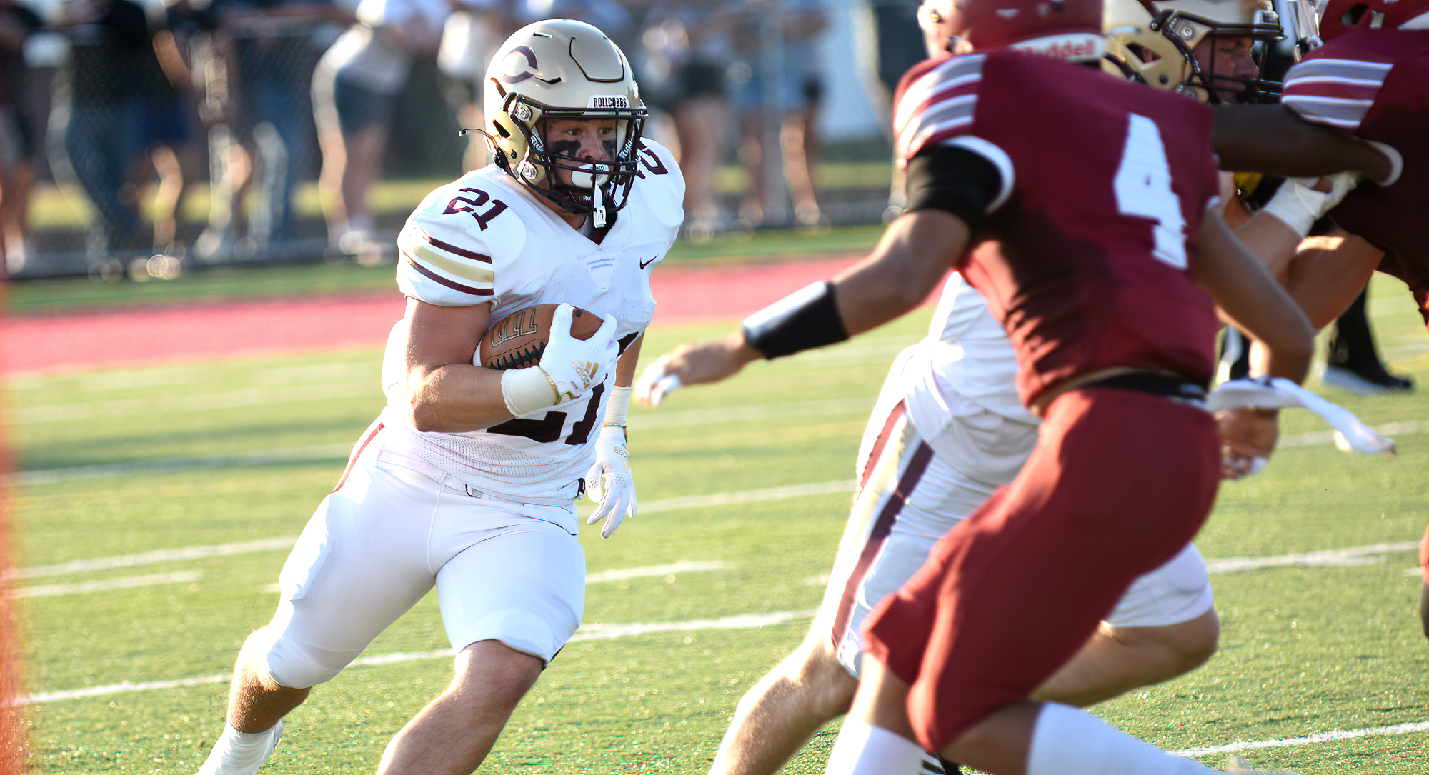 Cobbers running back Peyton Mortenson brings farm-tough 'grittiness' to the Concordia offense.