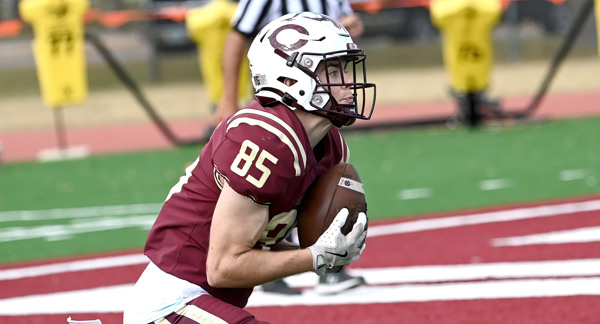 Eric Cockhill got Concordia off to a fast start as he returned the opening kickoff 92 yards for a TD in the Cobbers' 41-7 win at Hamline.