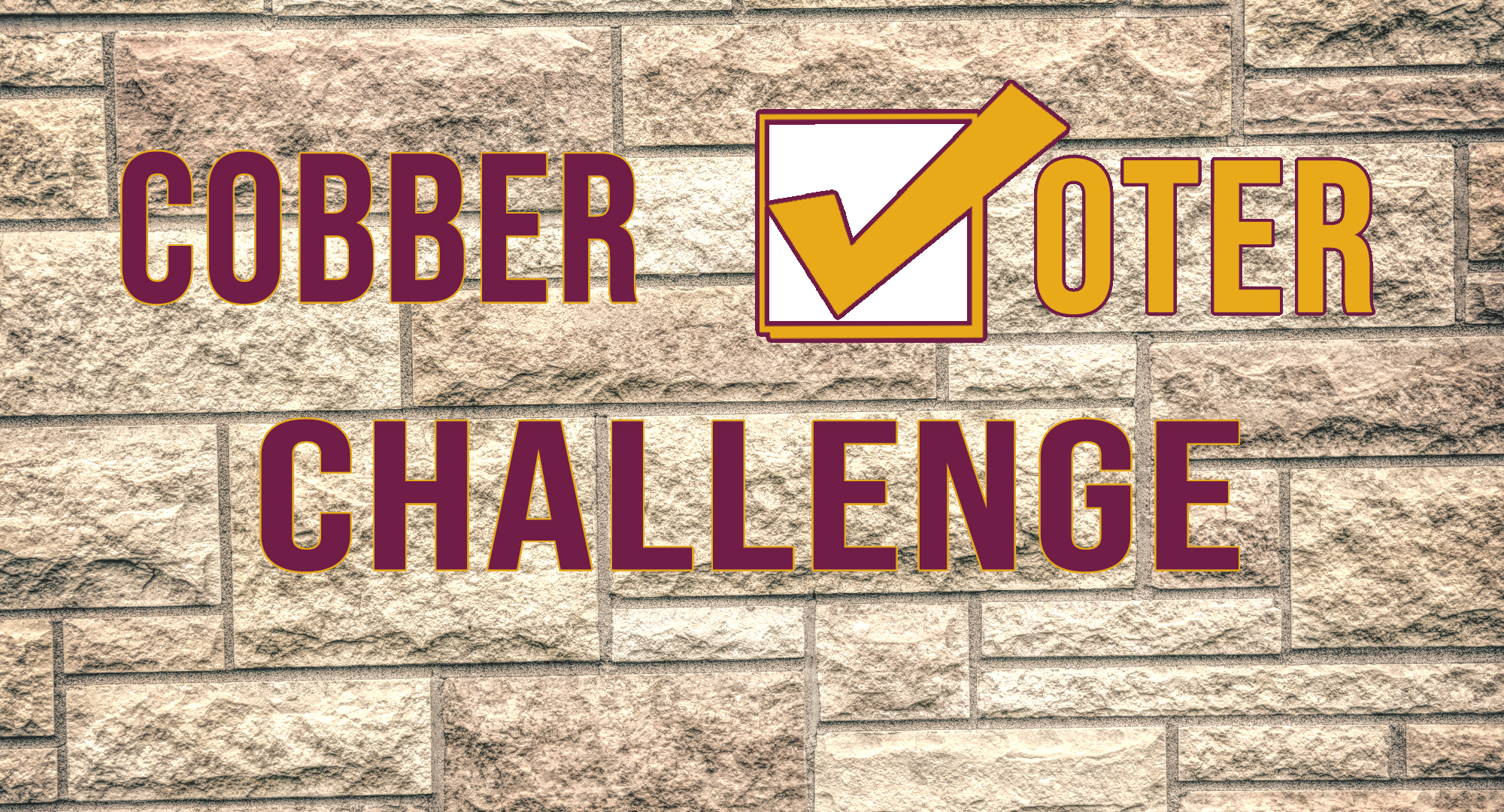 Cobber Voter Challenge