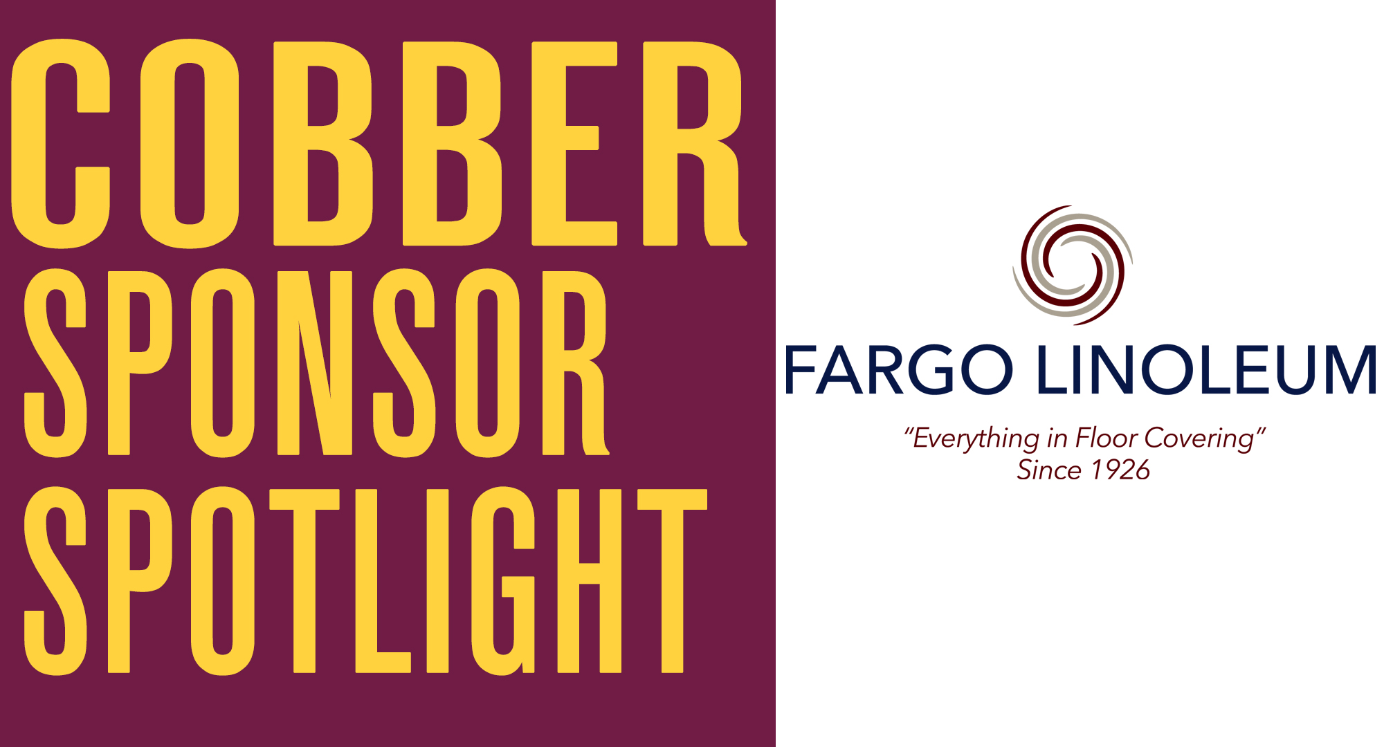 Cobber Sponsor Spotlight - Fargo Linoleum
