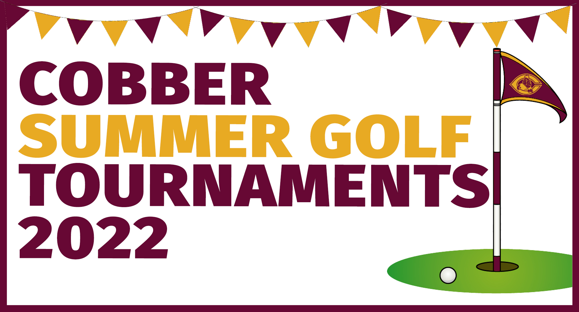 Cobber Summer Golf Tournaments 2022