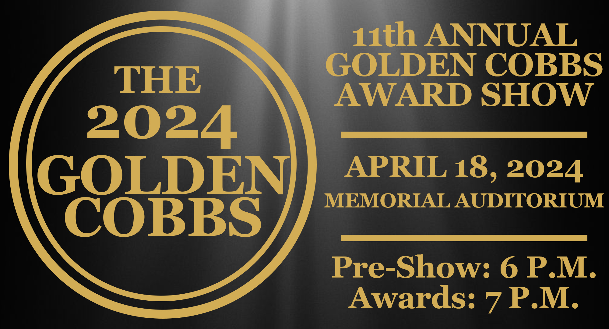 2024 Golden Cobbs Award Show