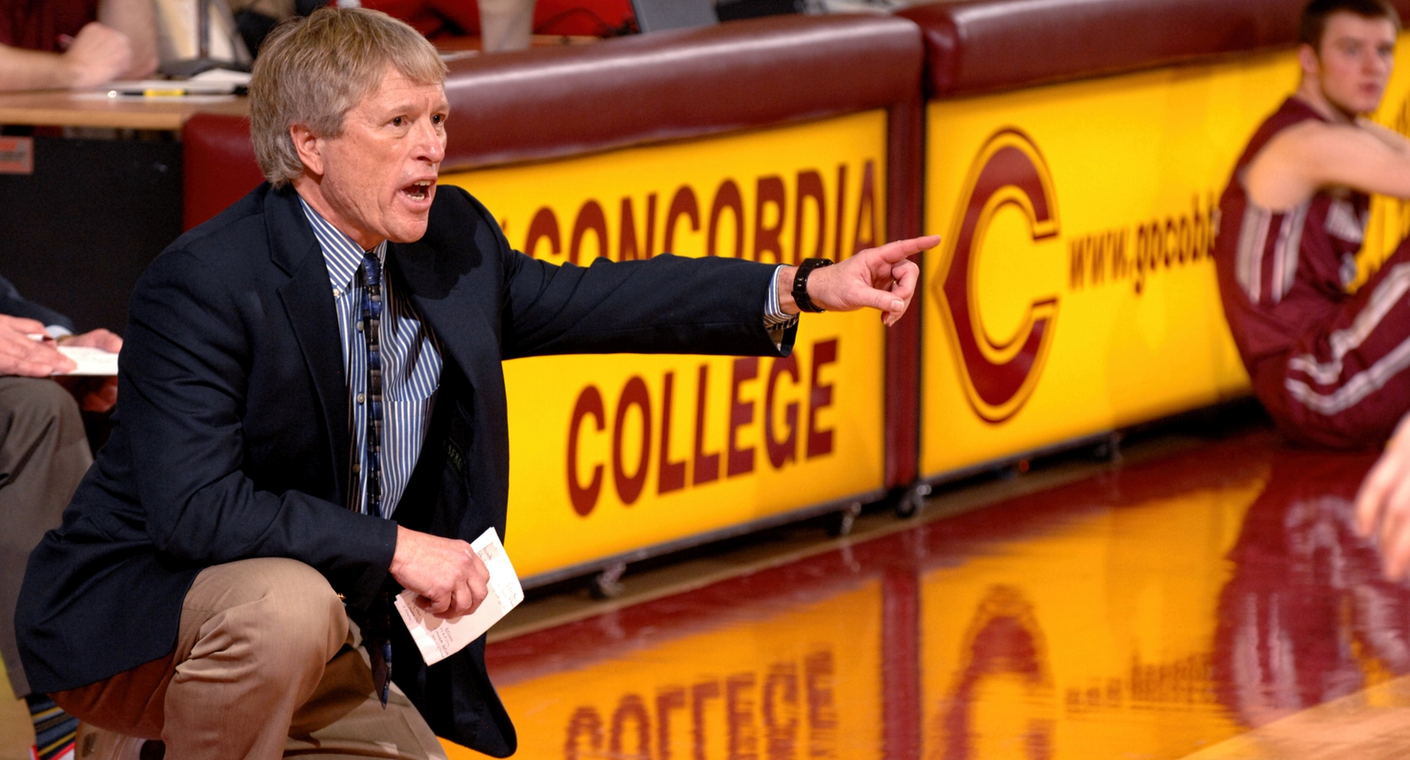 Cobber head coach Rich Glas has now coached in 1,000 college games in 47 years of coaching.