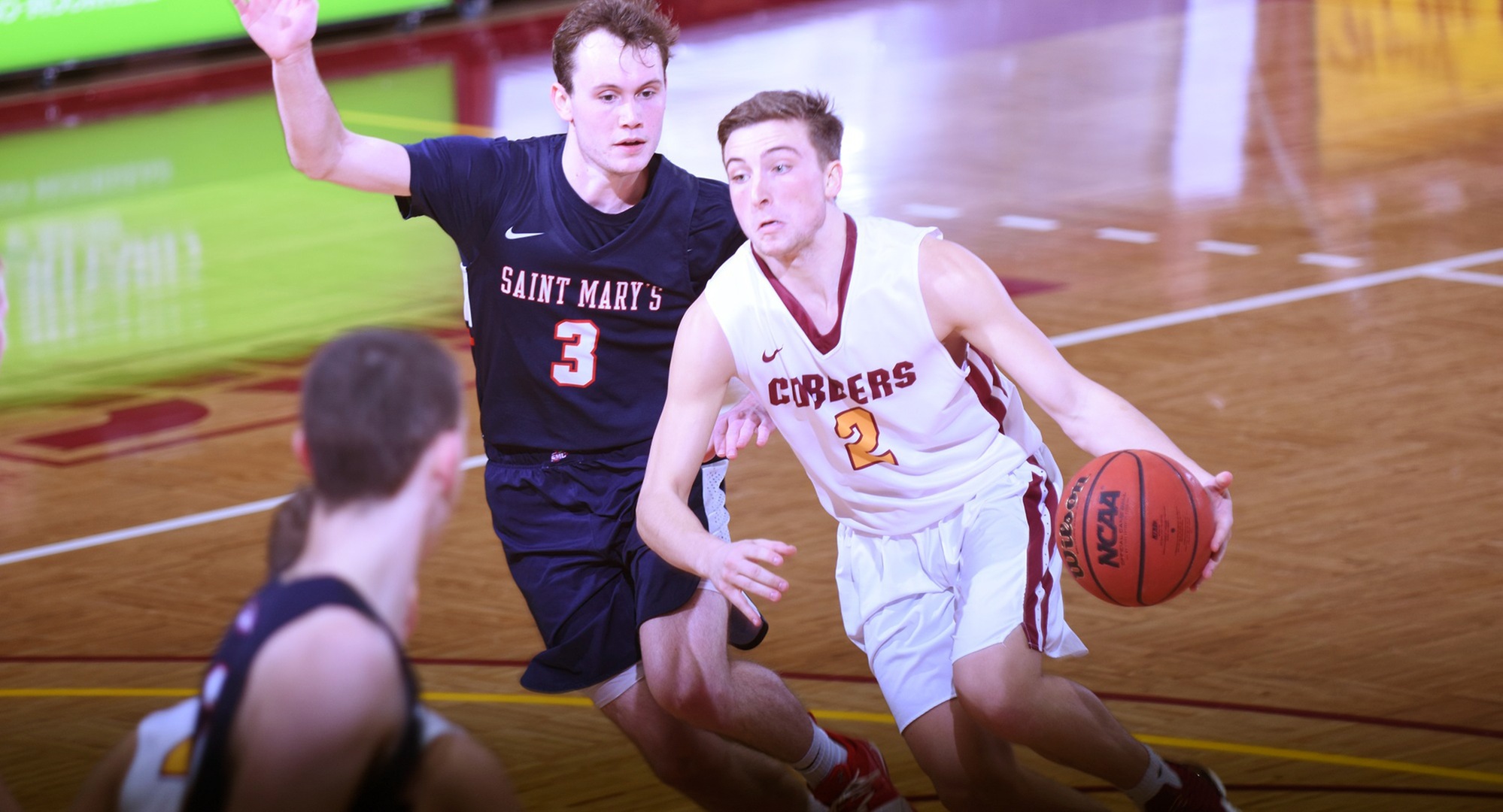 Junior Bryden Urie had a game-high 18 points in the Cobbers' conference road game at St. Mary's.