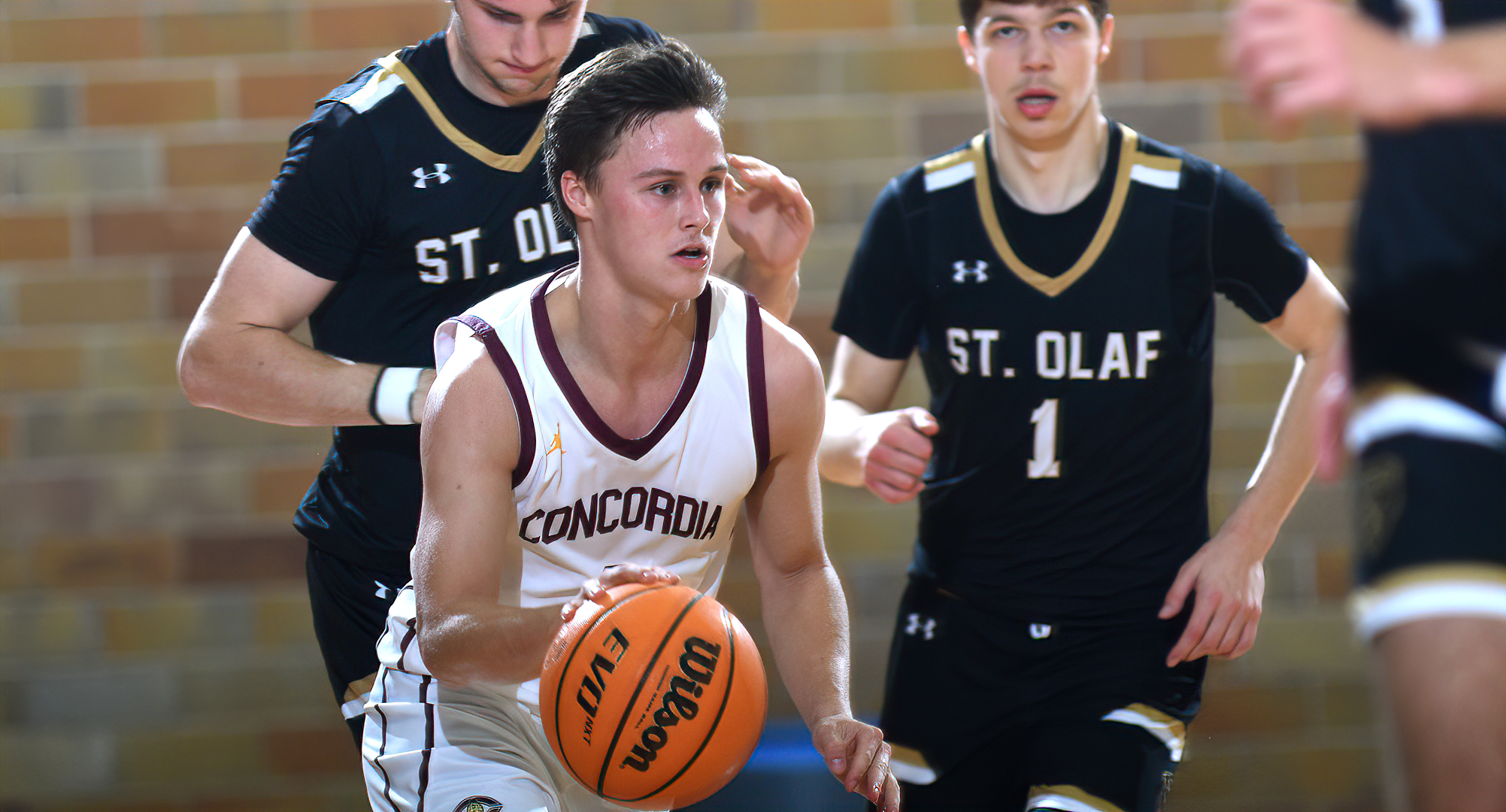 Jackson Jangula didn’t miss a shot in the Cobbers' game at St. Olaf. He went 7-for-7 from the floor, 2-for-2 from distance and 1-for-1 from FT.