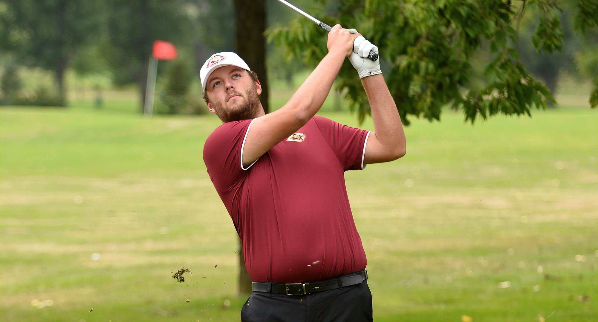 Super senior Mason Opheim posted his fourth Top 10 finish in the last five tournaments as he placed ninth and led the Cobbers to a 4th-place finish at the SJU Invitational.