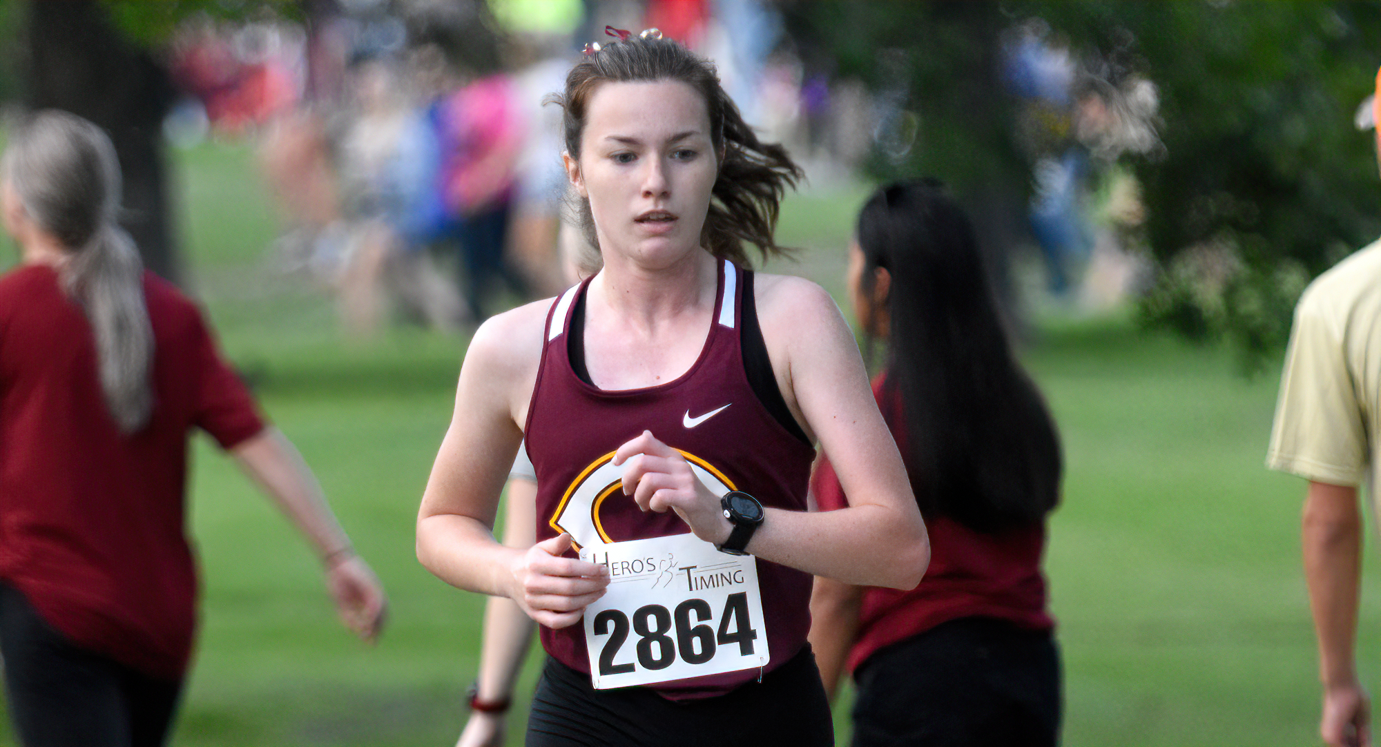Amelia Landsverk posted her first career Top 10 finish as she led the Cobbers at the season-opening CSB Meet. Landsverk finished in ninth place.
