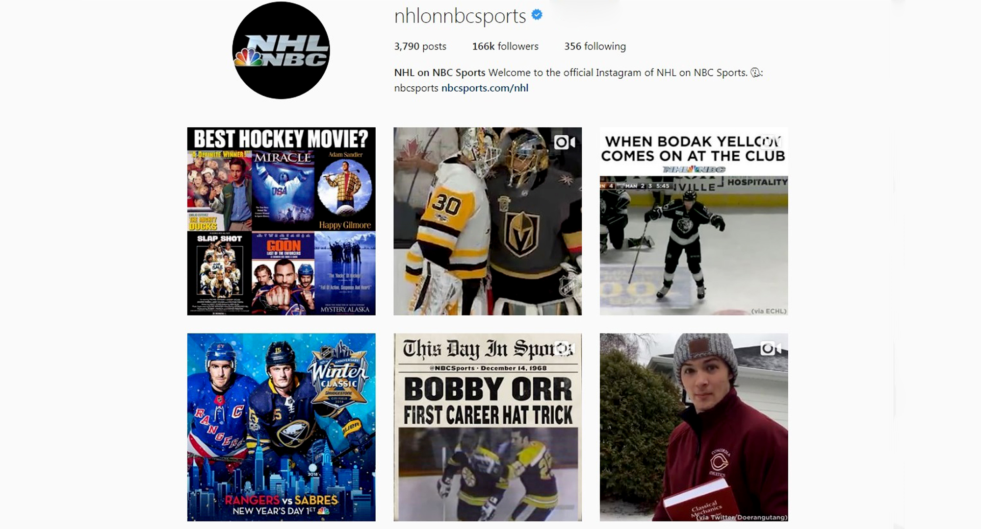 Zach Doerring's "skating to finals" video was picked up by several national media outlets including NHL on NBC.