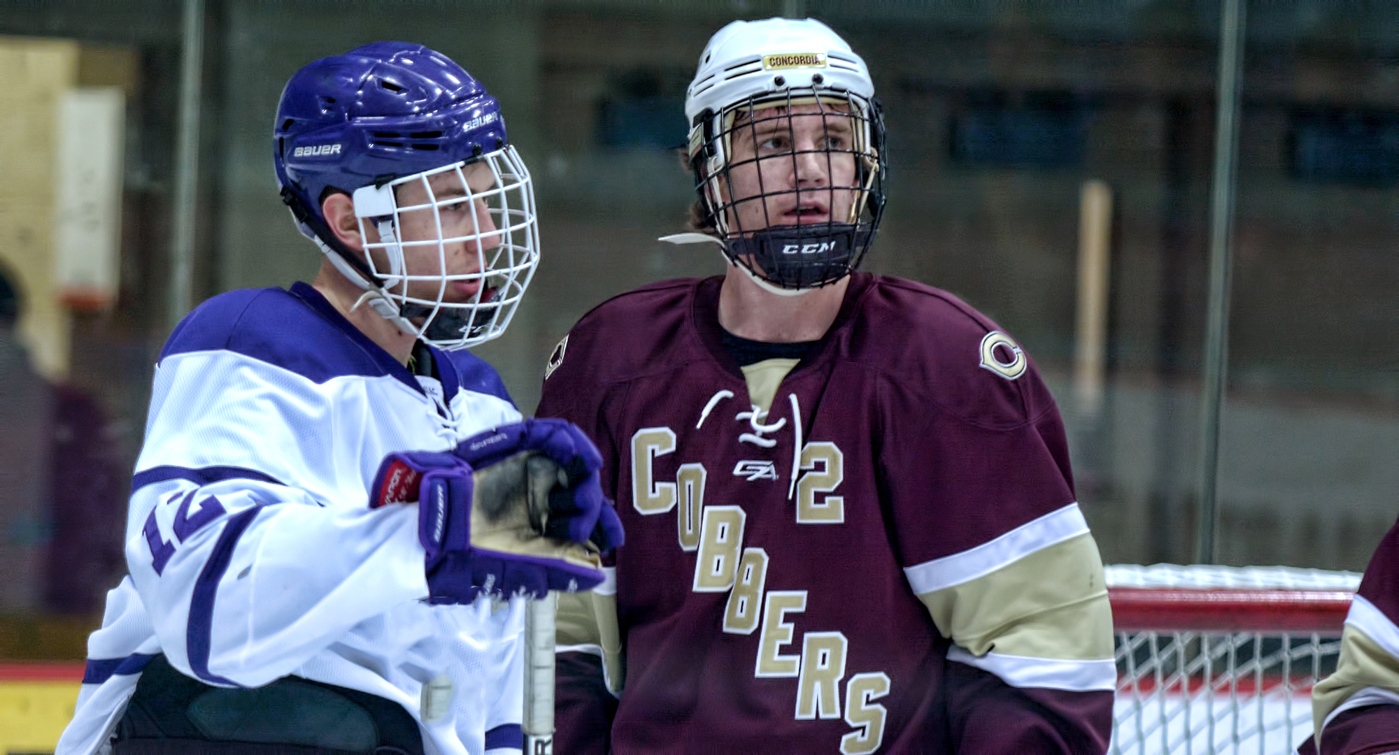Freshman Alex Stoley scored the game-winning goal - his first collegiate tally - in the Cobbers' series opener at Gustavus.