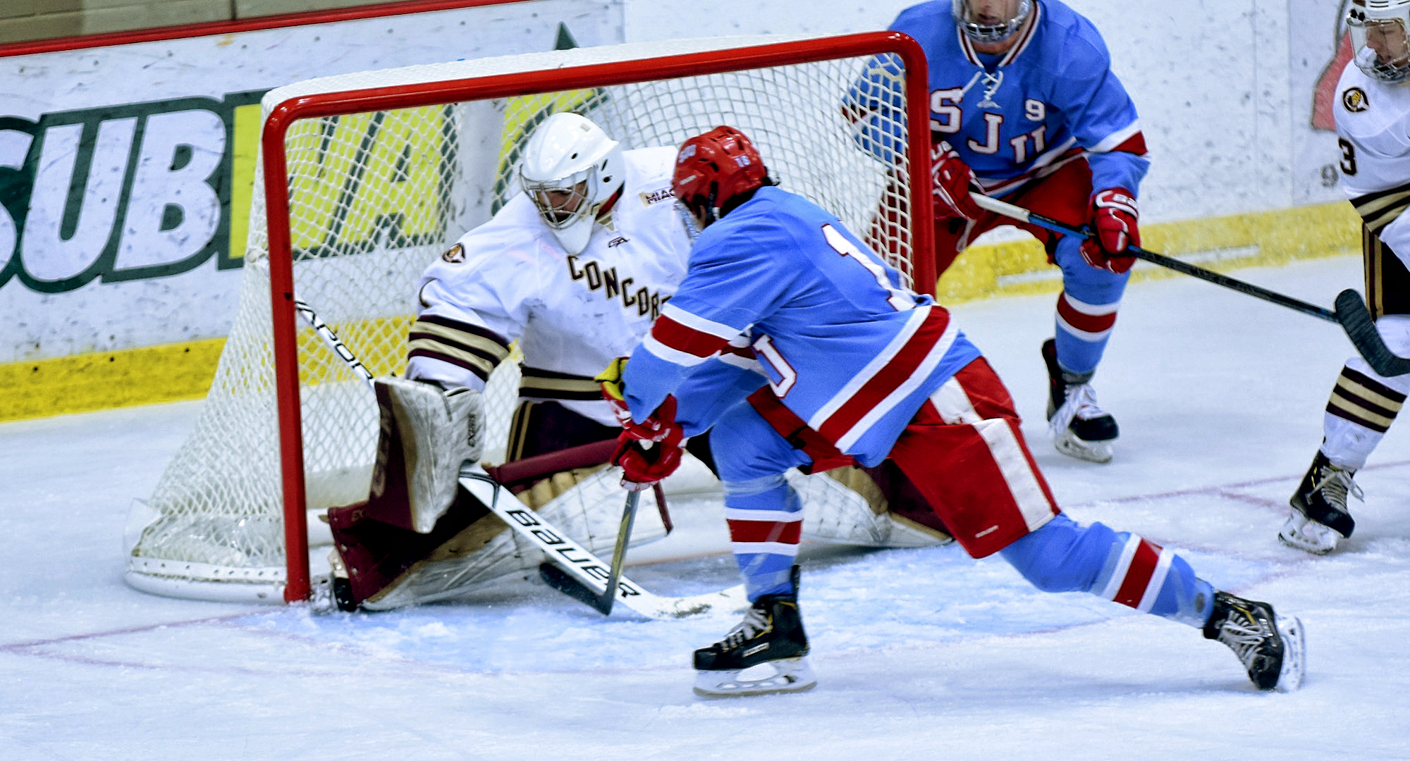 Senior goalie Jacob Stephan made 25 saves and stopped the lone shootout attempt as the Cobbers took five points on the weekend at St. John's. Stephan is unbeaten in his last three games.